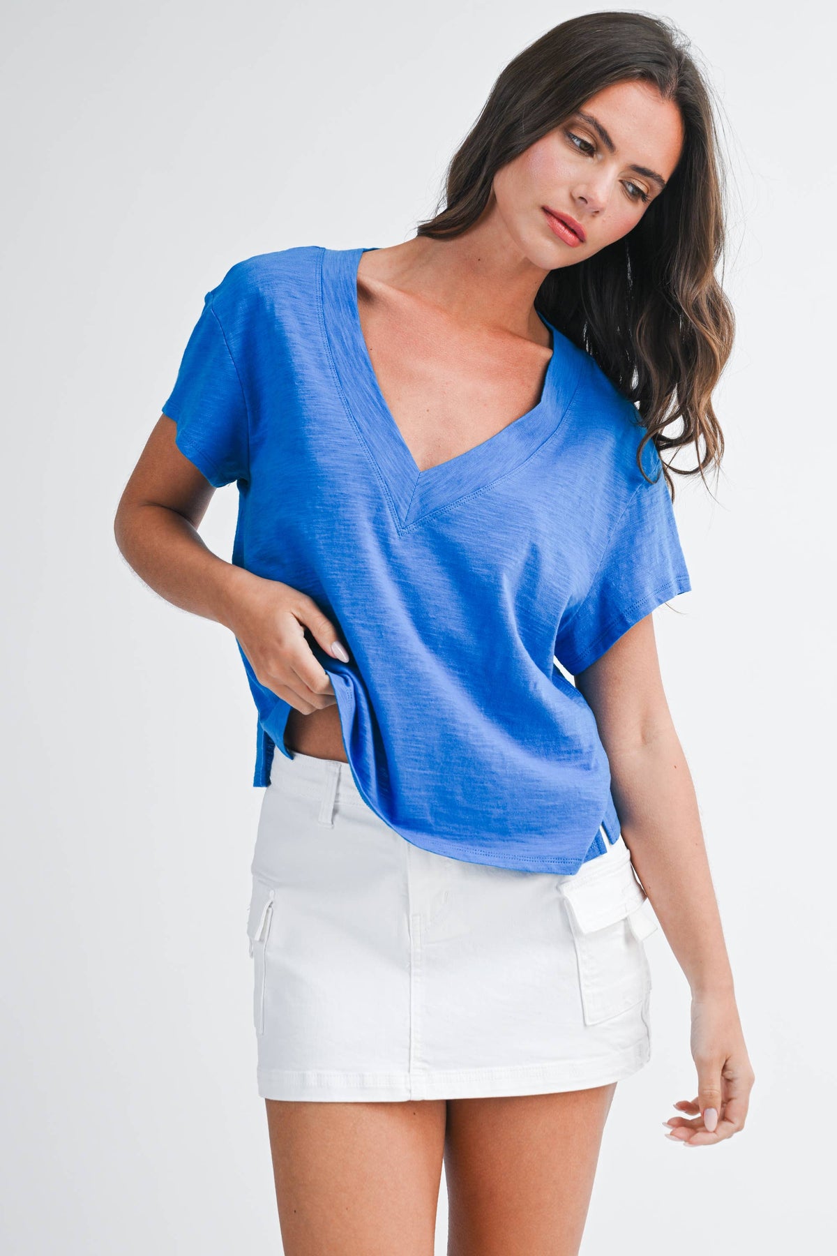 Til V-Neck Baby Top Tee