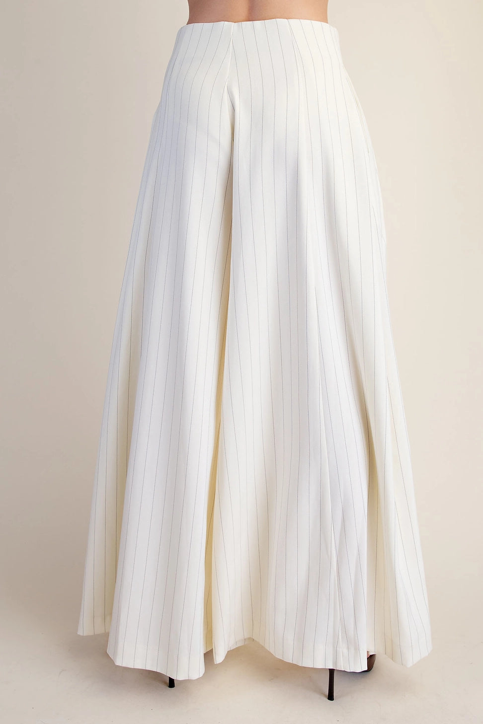 A-line Palazzo Wide Leg Stripe Pants