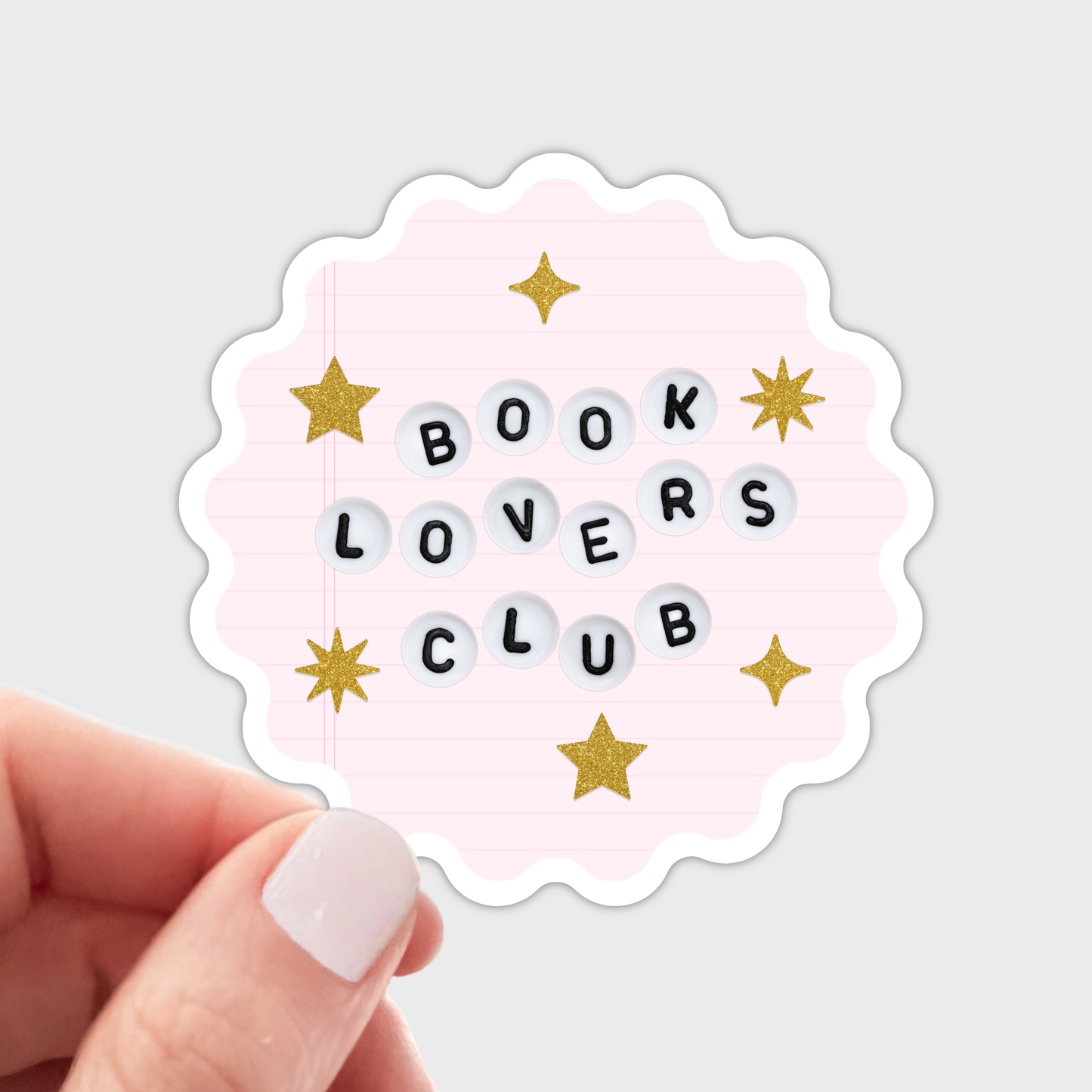 Book Lovers Club Sticker