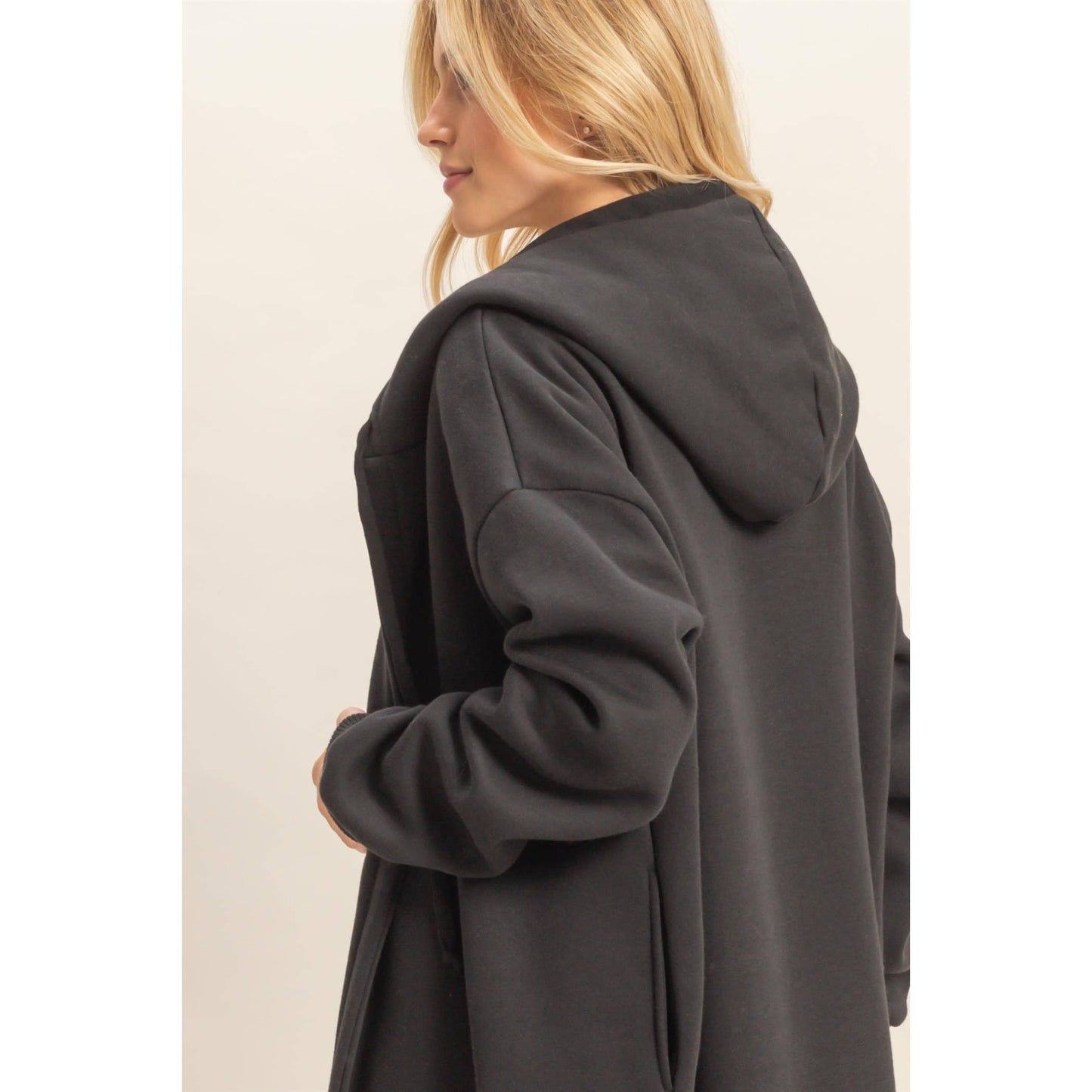 Fleece French Terry Hood Coat (COMING DECEMBER)