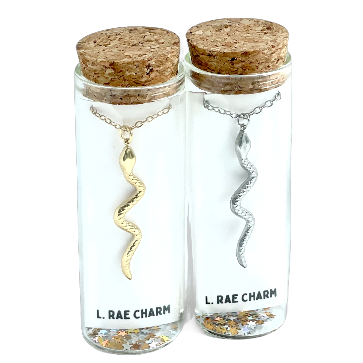 Snake Charm Necklace