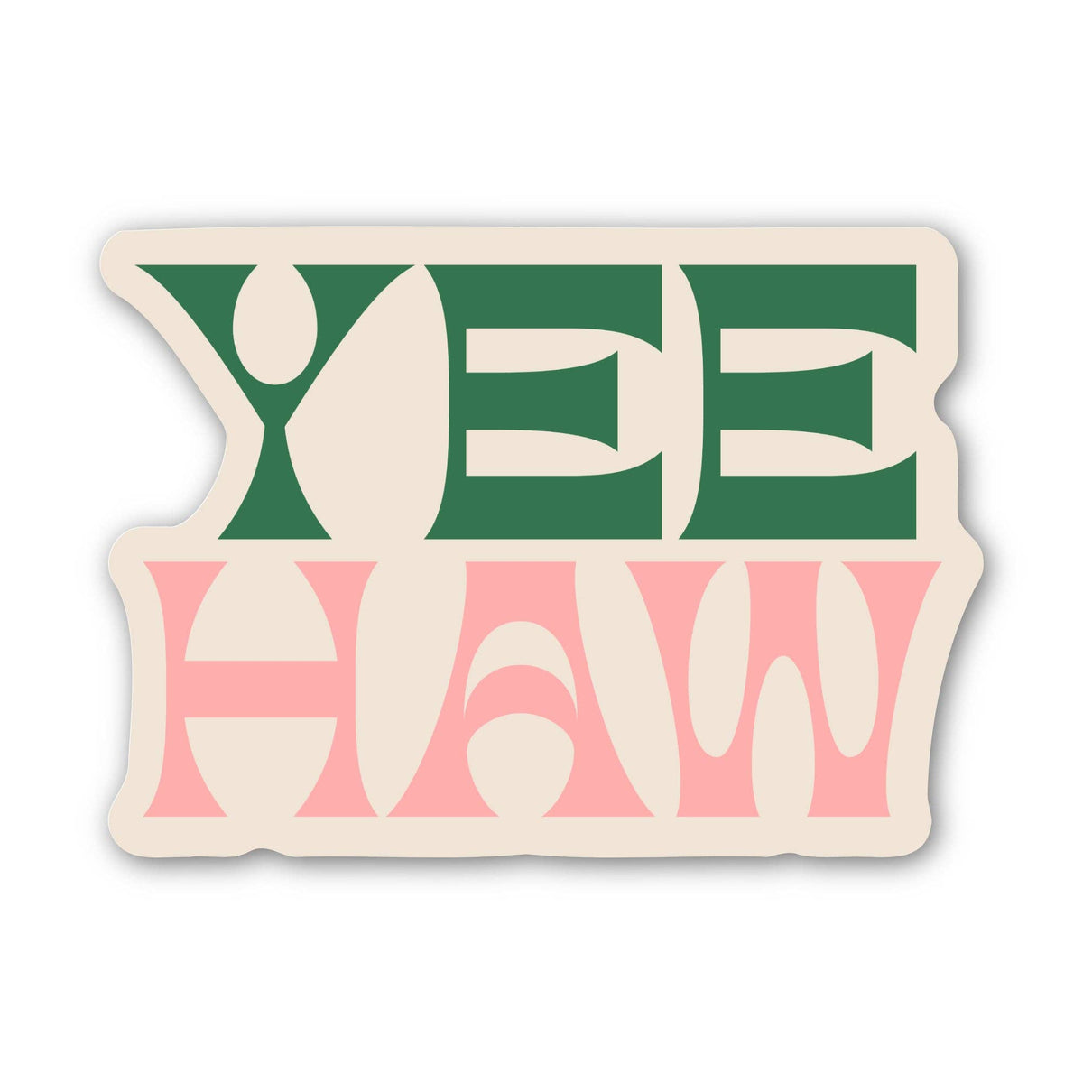 Yeehaw Sticker