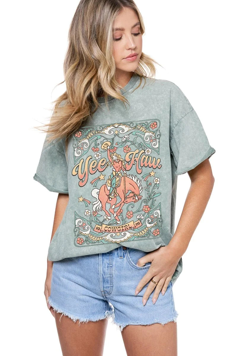 Floral Cowgirl