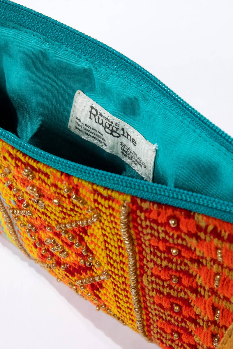 Tessa Handmade Ethnic Pattern Clutch
