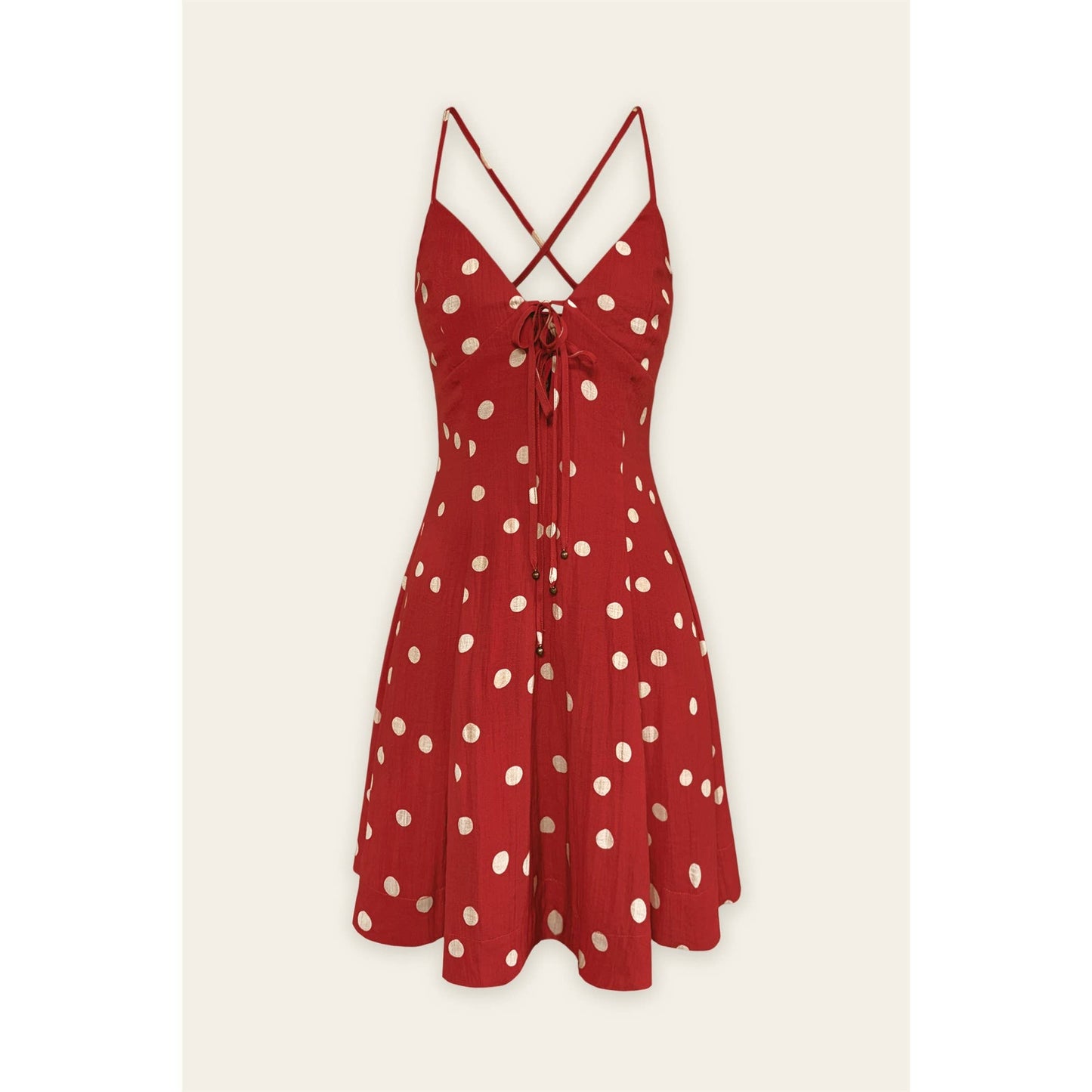 Show Out Cross Back Mini Dress