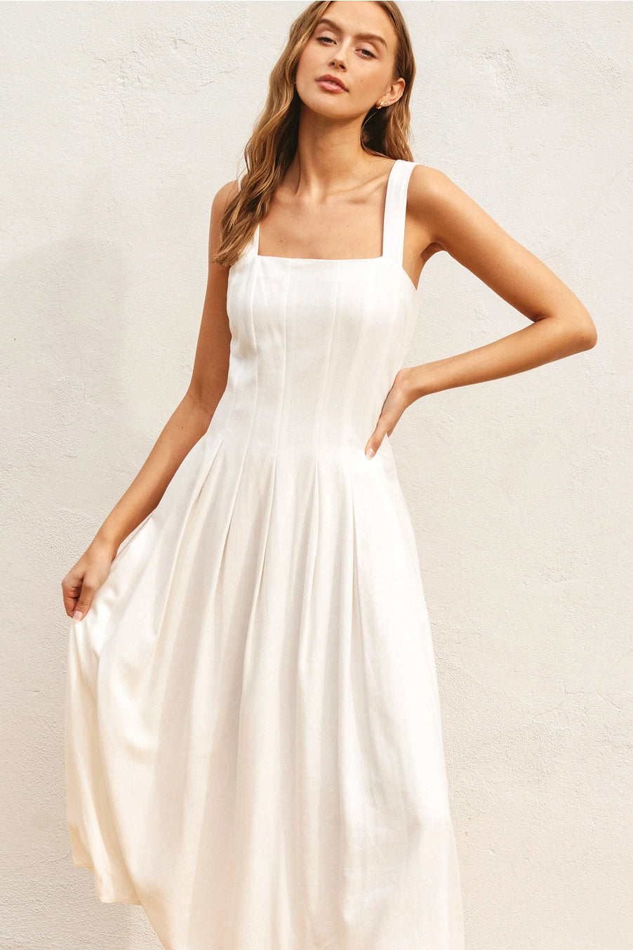 Seam Detail Maxi Dress