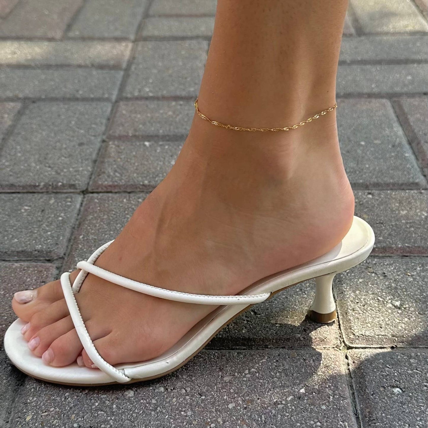 Waterproof Gold Fallon Anklet