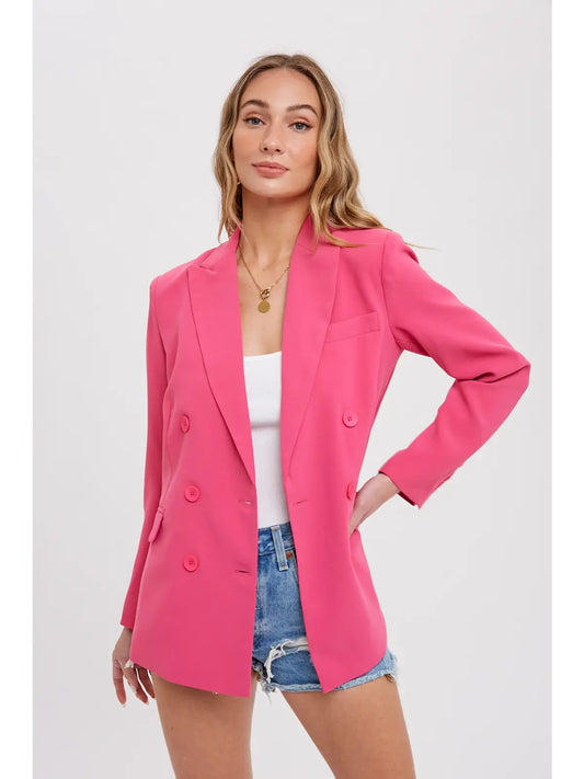 Classic Double Breasted Blazer