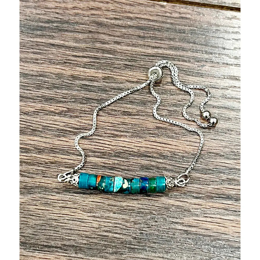 Gemstone Adjustable Bracelet