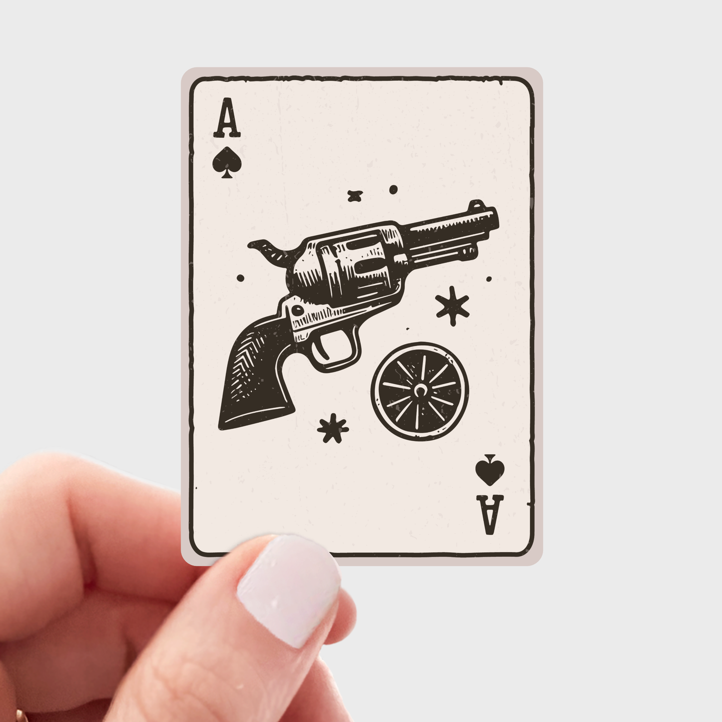 Cowboy Cards Sticker
