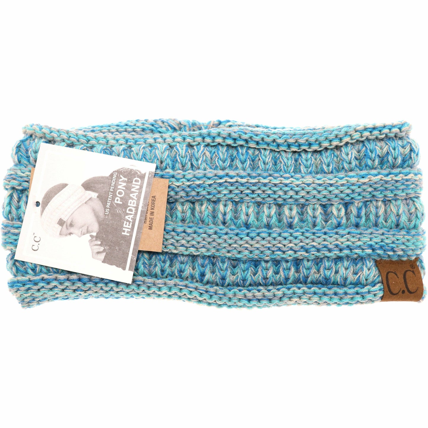 Knit Women's Ponytail Headband