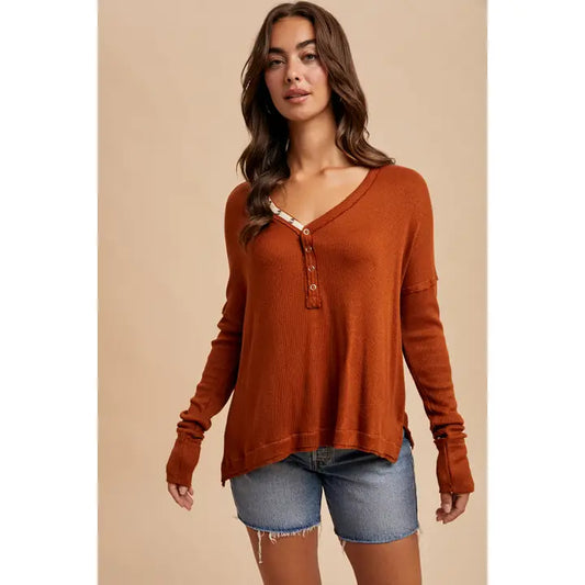 Long Sleeve Henley