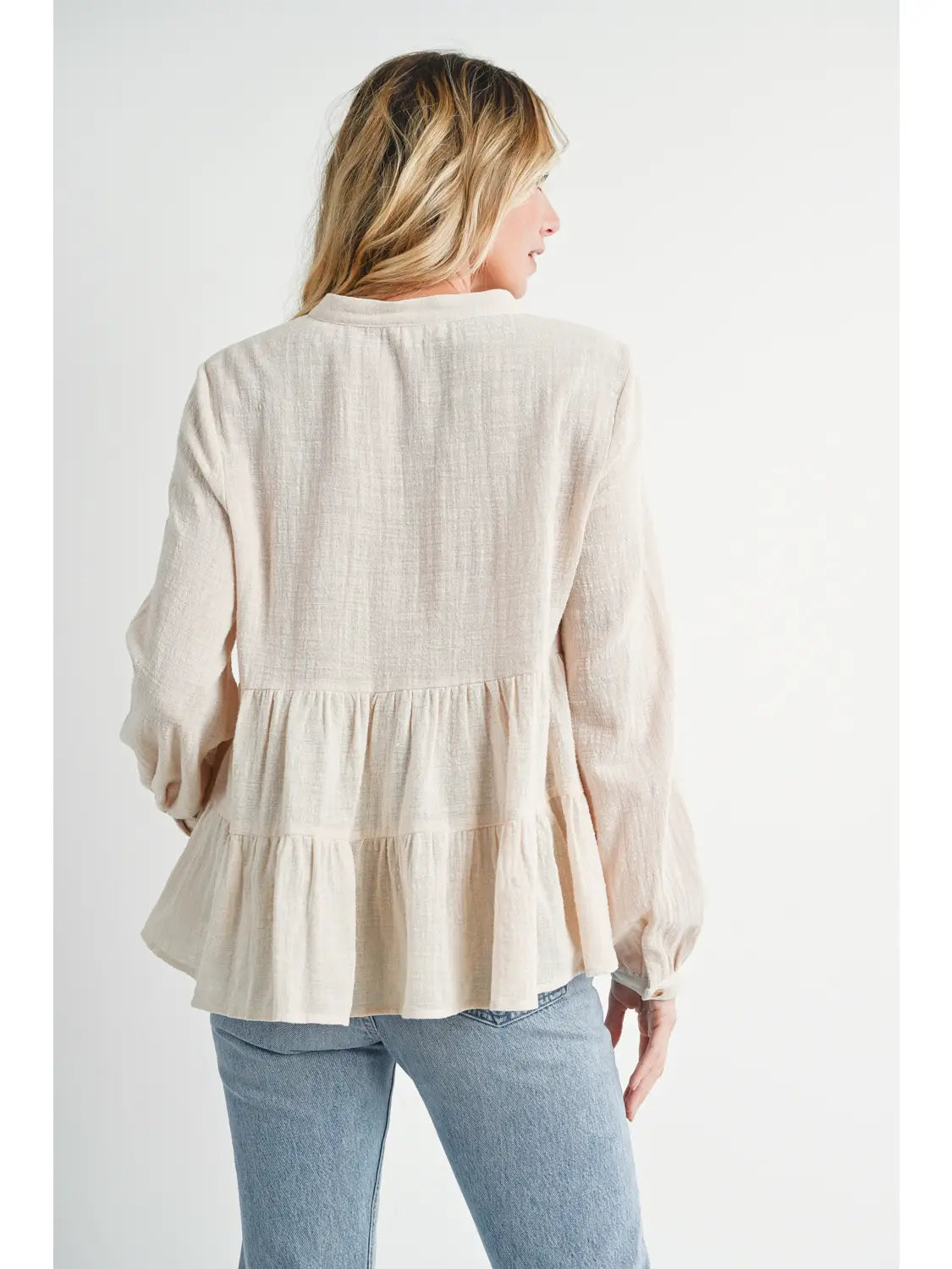 Tiered Rustic Blouse