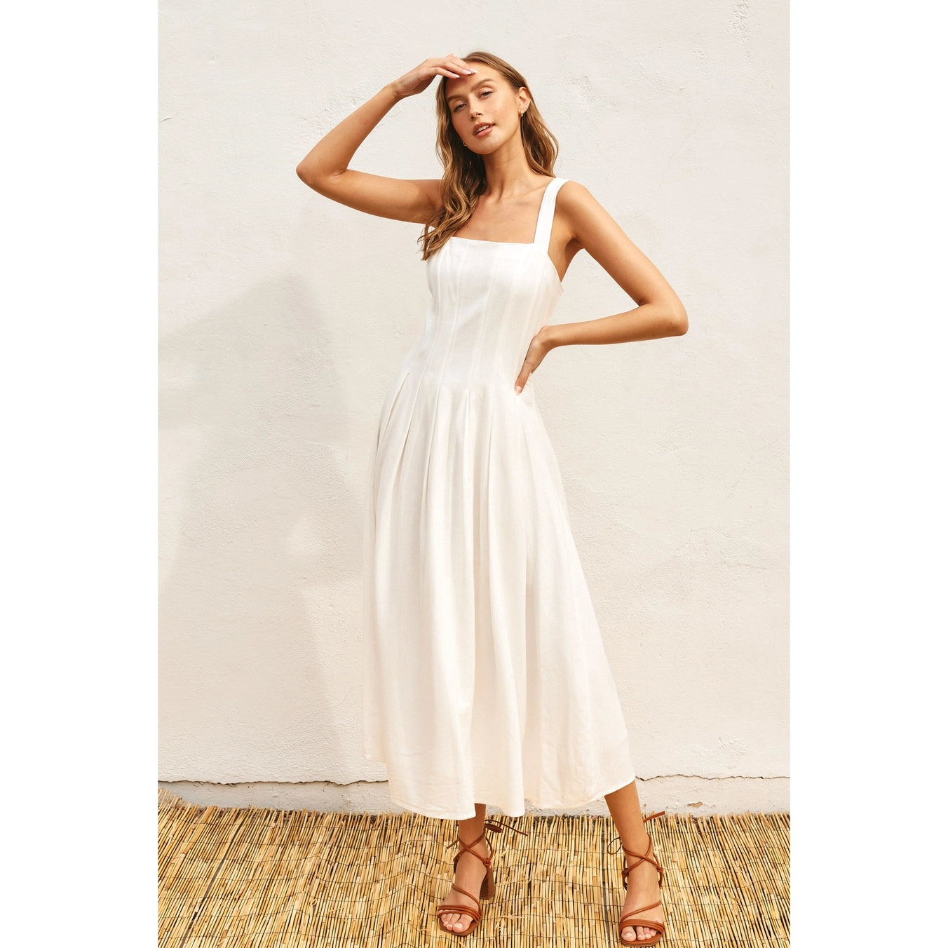 Seam Detail Maxi Dress