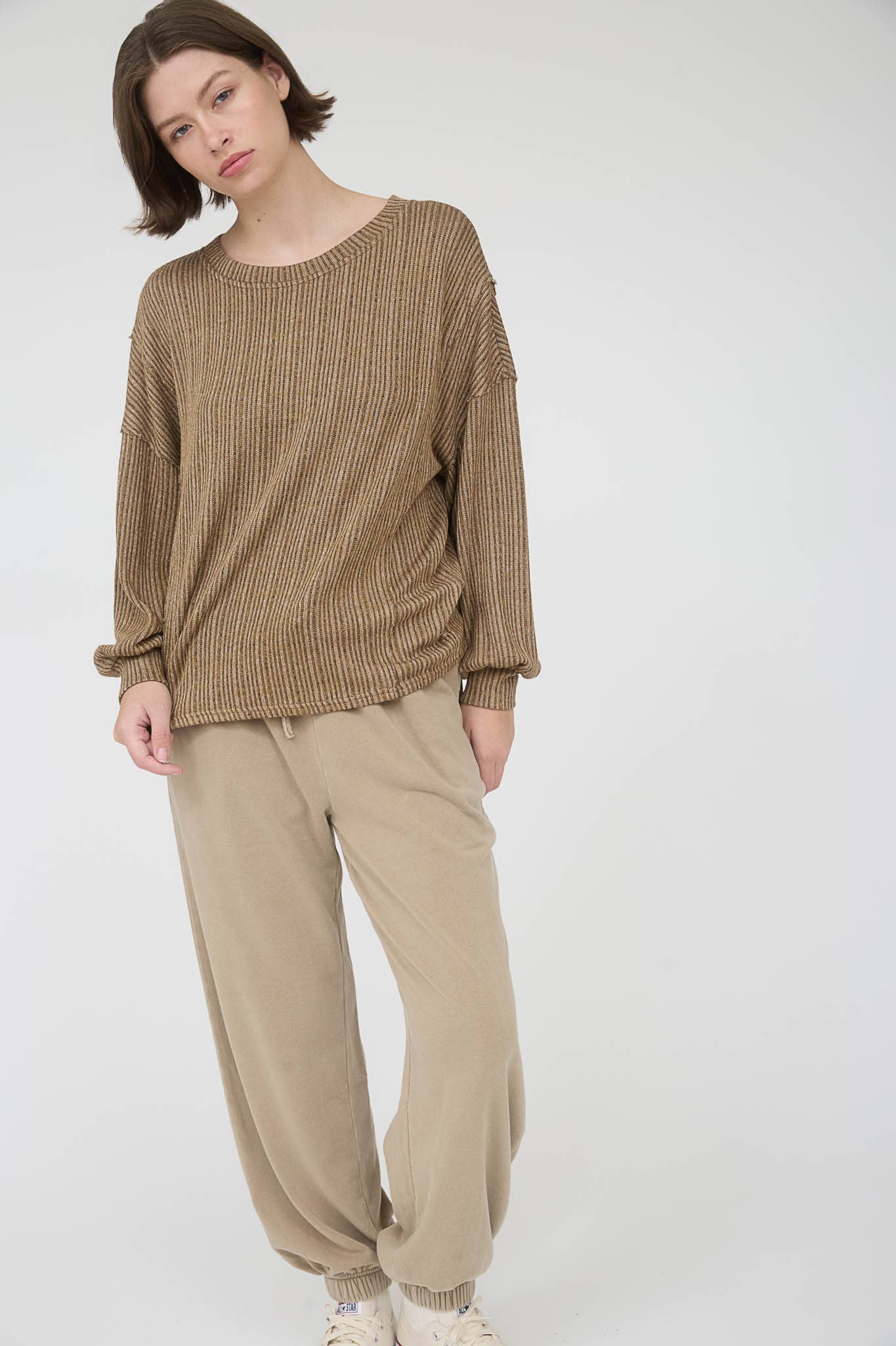 Long Sleeve Knit Top