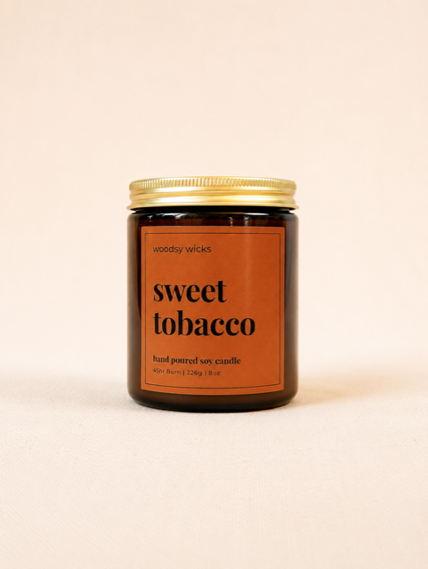 Sweet Tobacco - 100% Soy Wax