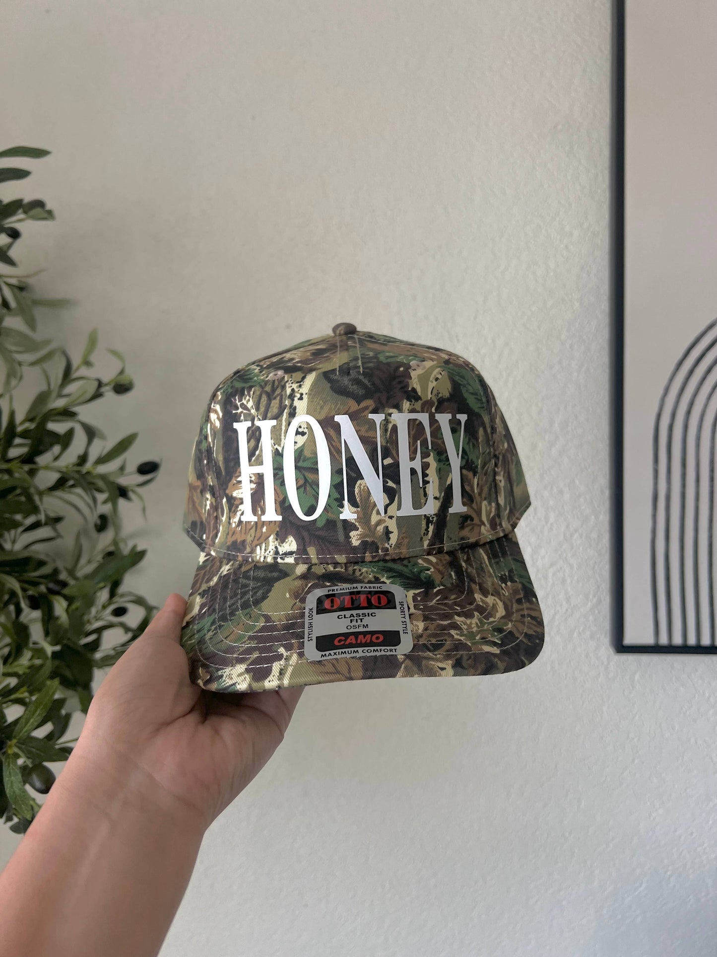 Honey Camo Hat