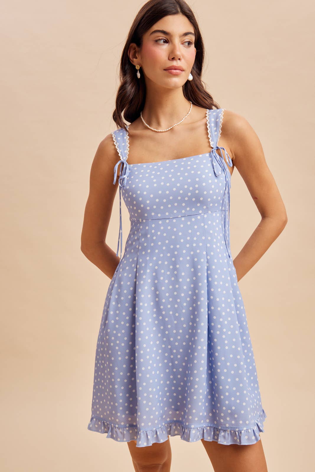 Polka Dot Mini Dress