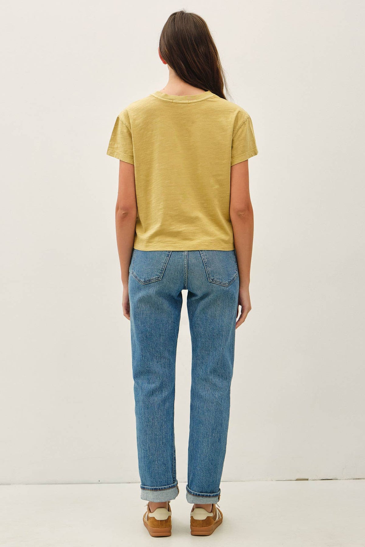 Basic Cotton Crop Tee