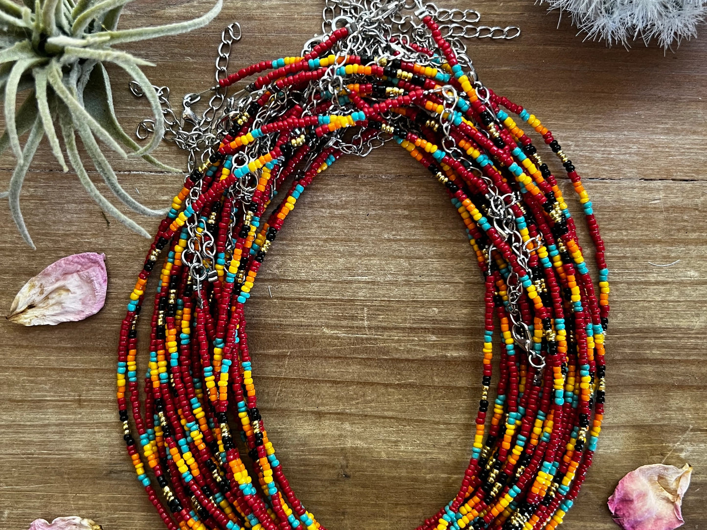 Red Serape Choker