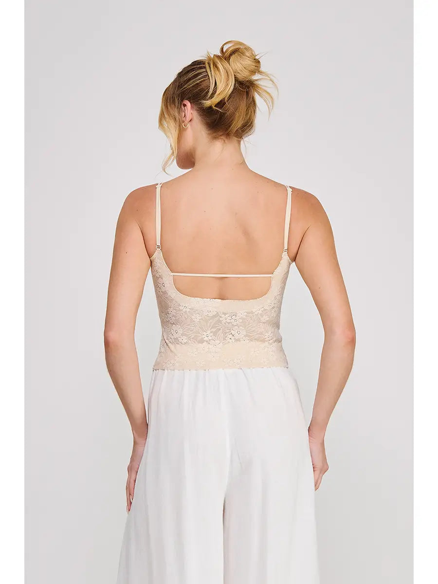 Padded Floral Laced Bralette