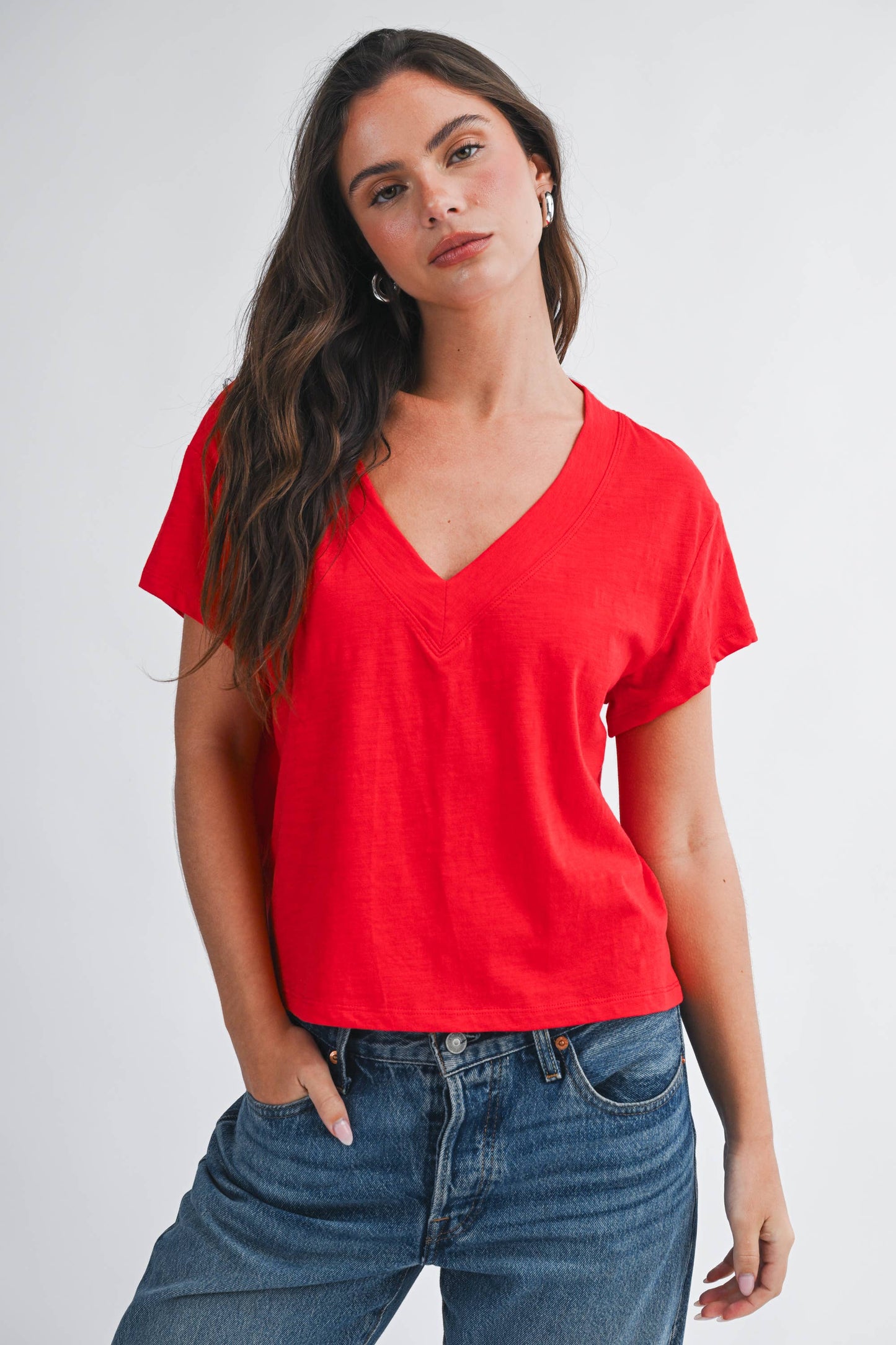 Til V-Neck Baby Top