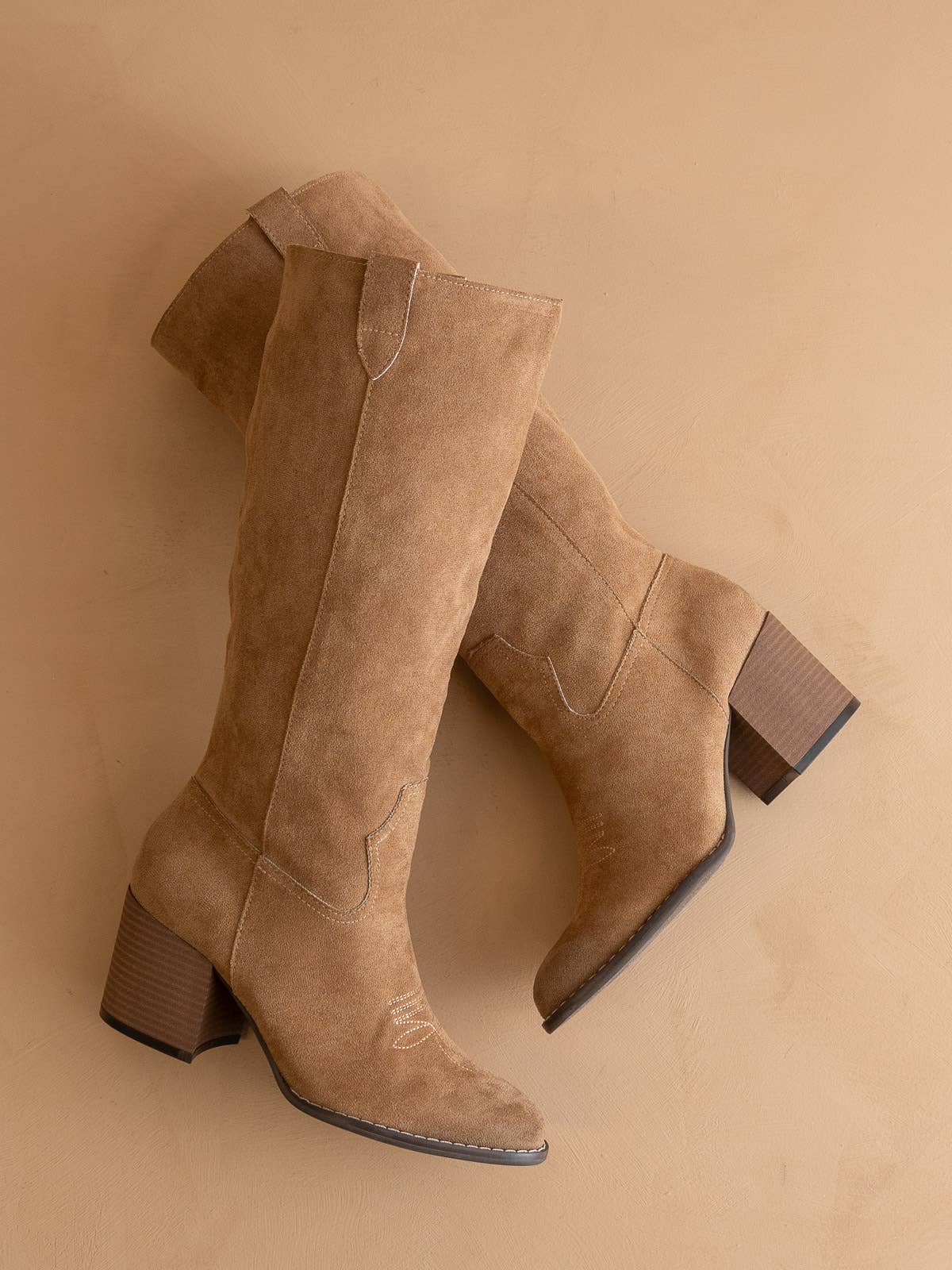 The Roxanne Knee High Western Boots