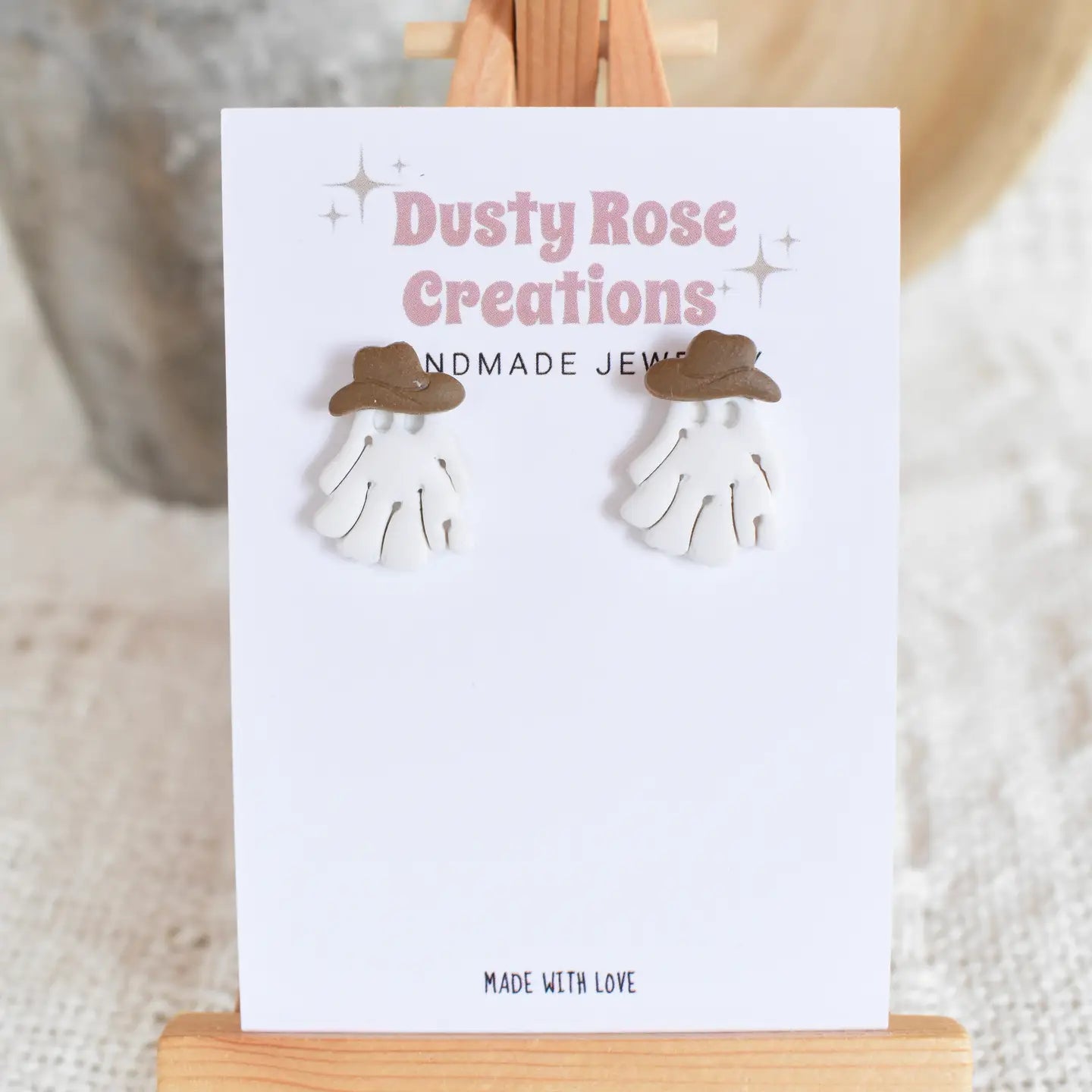 Cowboy Ghost Studs