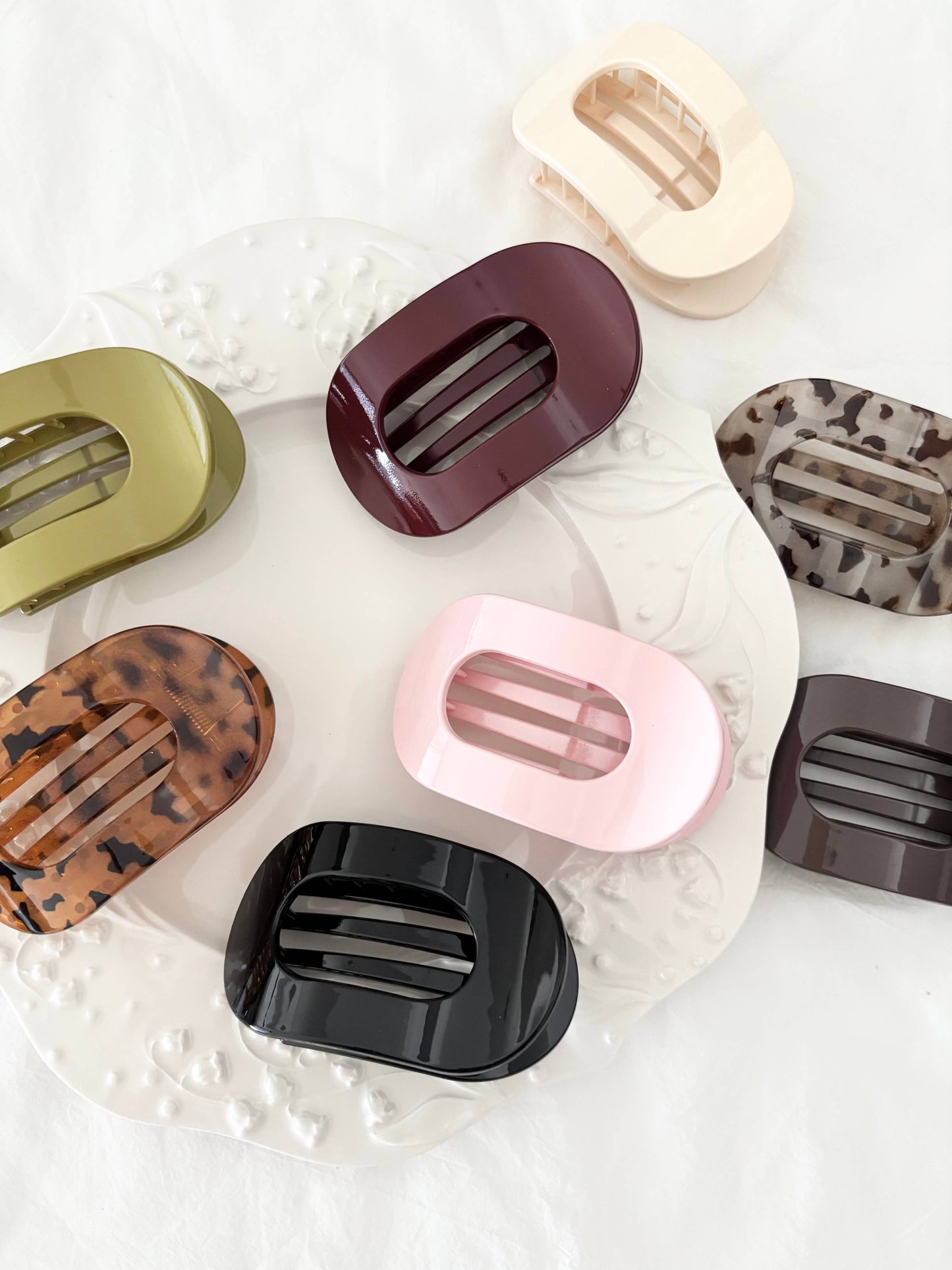 Oval Hair Claw Clip Chic Everyday Essential