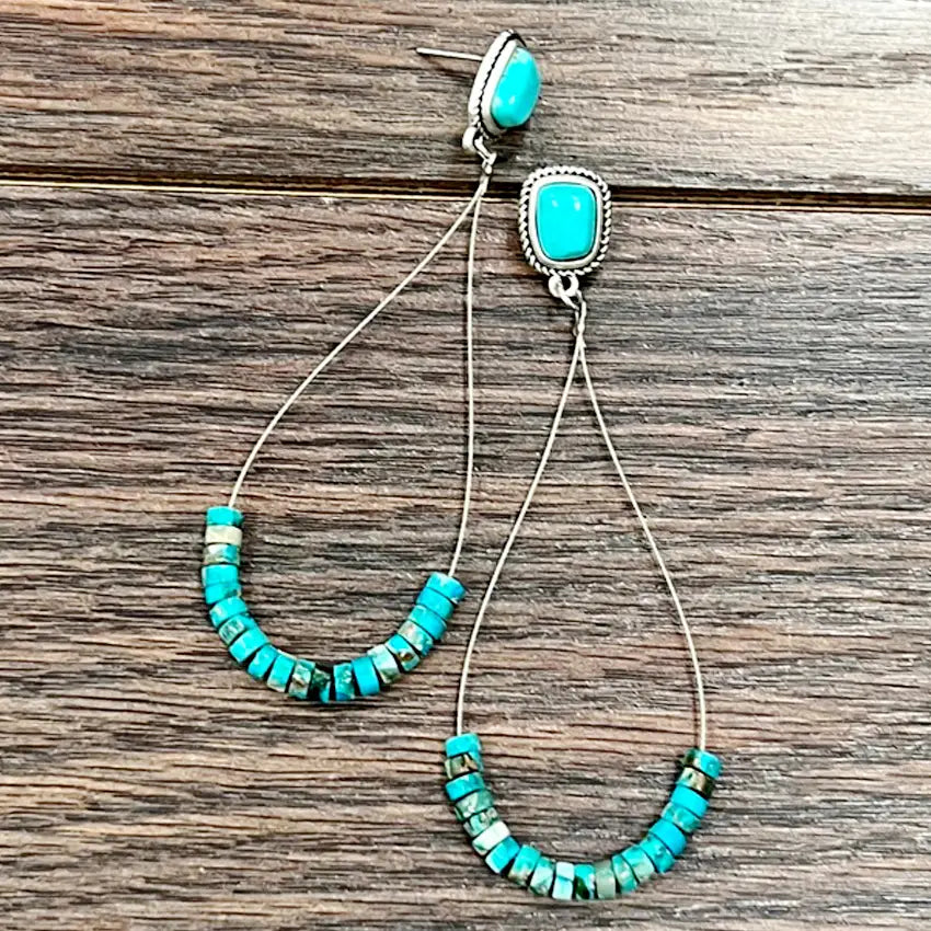 Gemstone Post Earrings