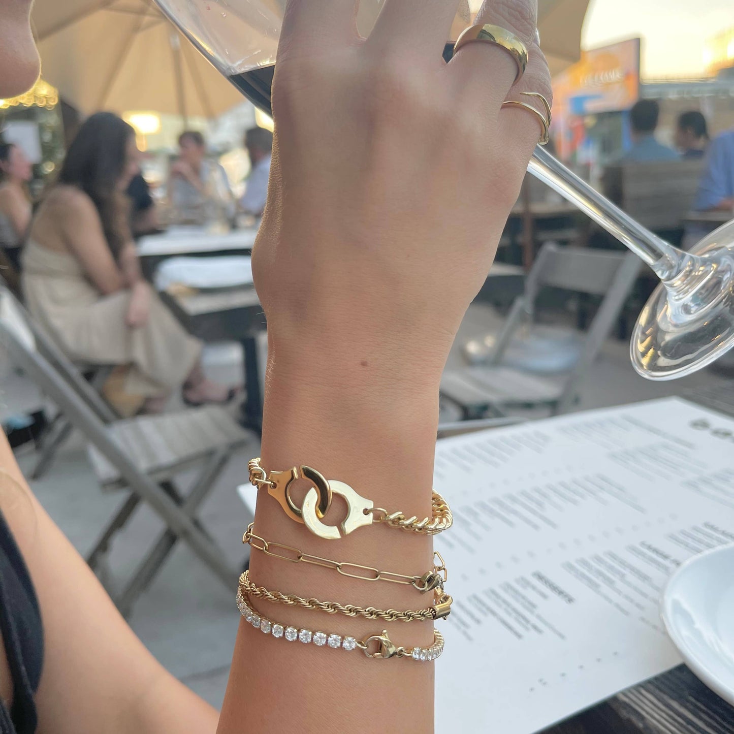 Golden Rope Bracelet