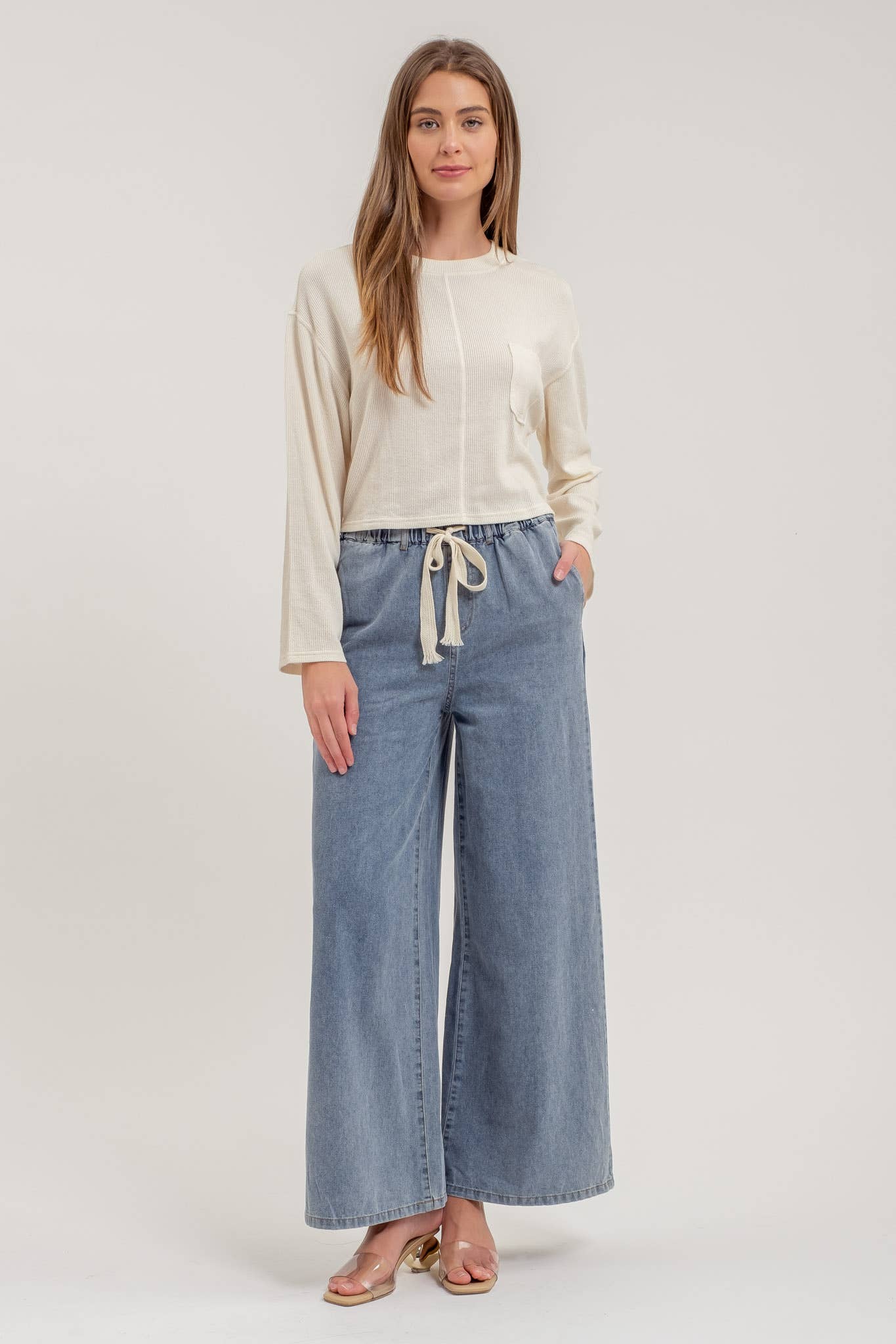 Long Sleeve Knit Top