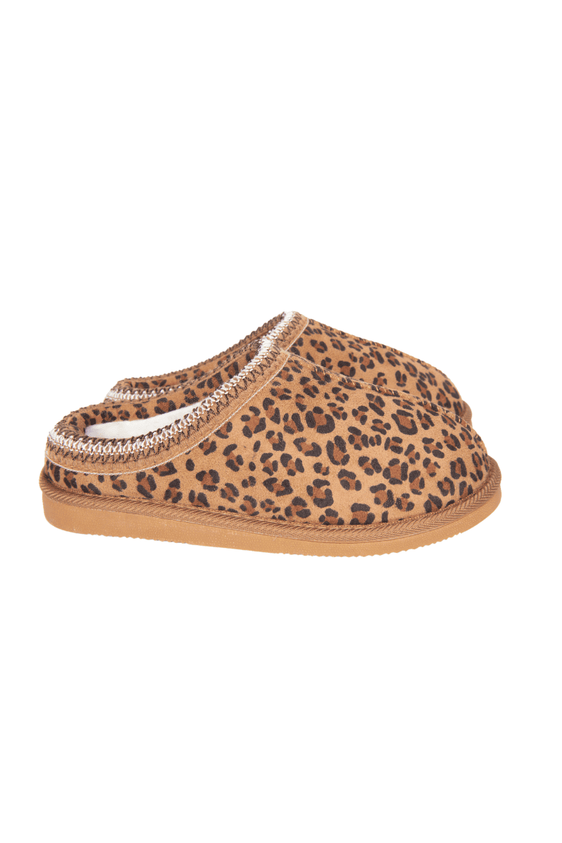 Leopard Print Embroidered Slippers (COMING SOON)
