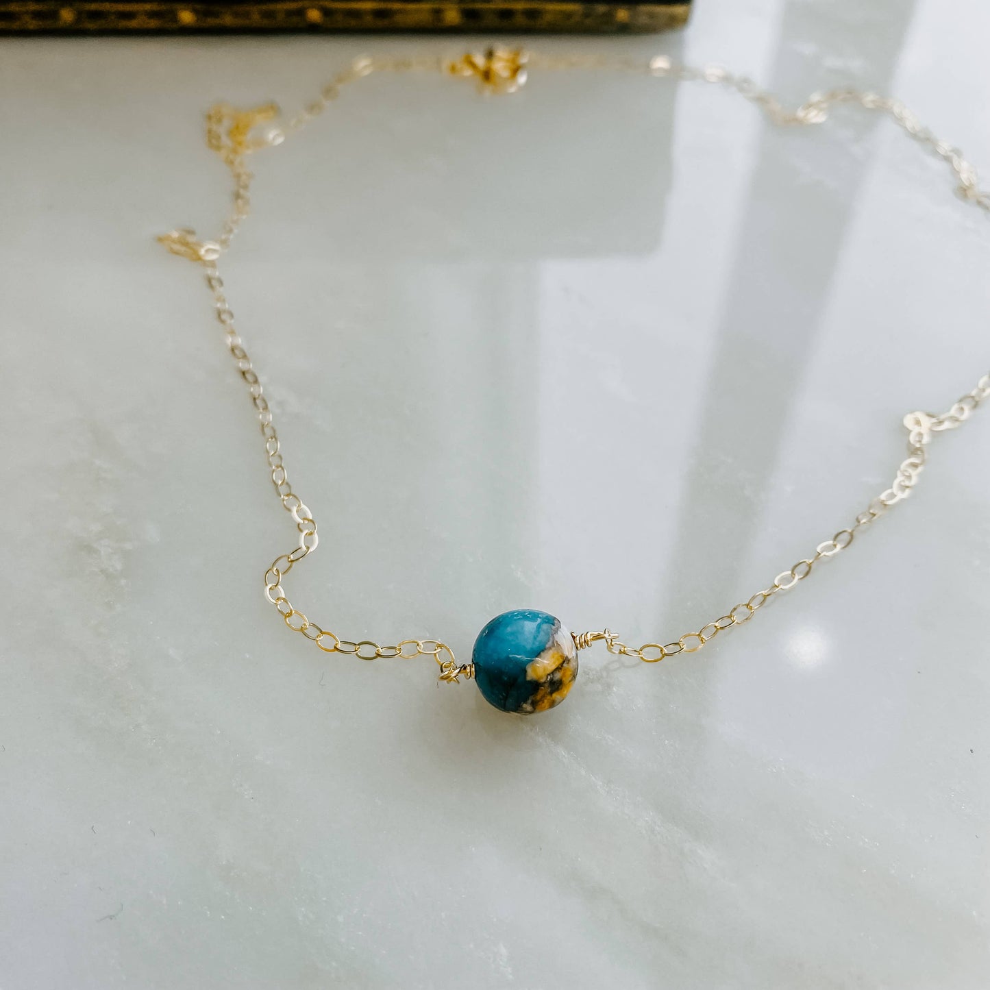 Spiny Oyster Turquoise Necklace