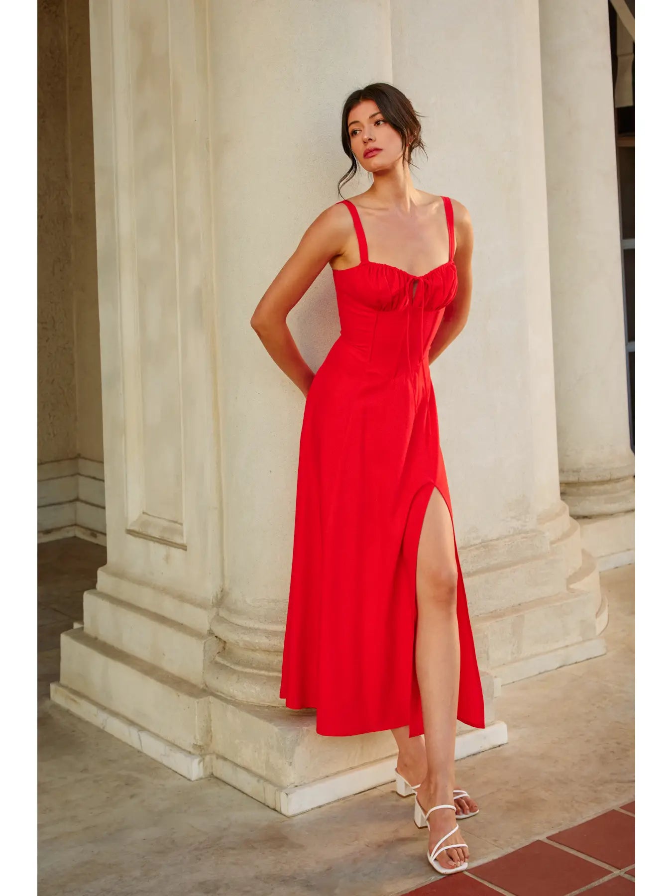 Heaven Sent Corset Sweetheart Dress