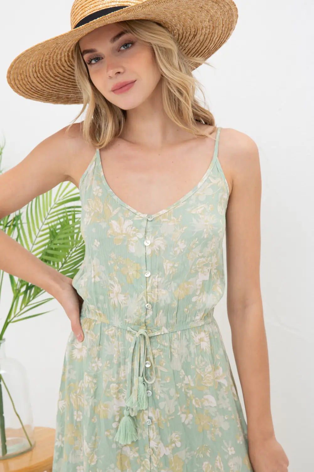 Tropical Floral Dress