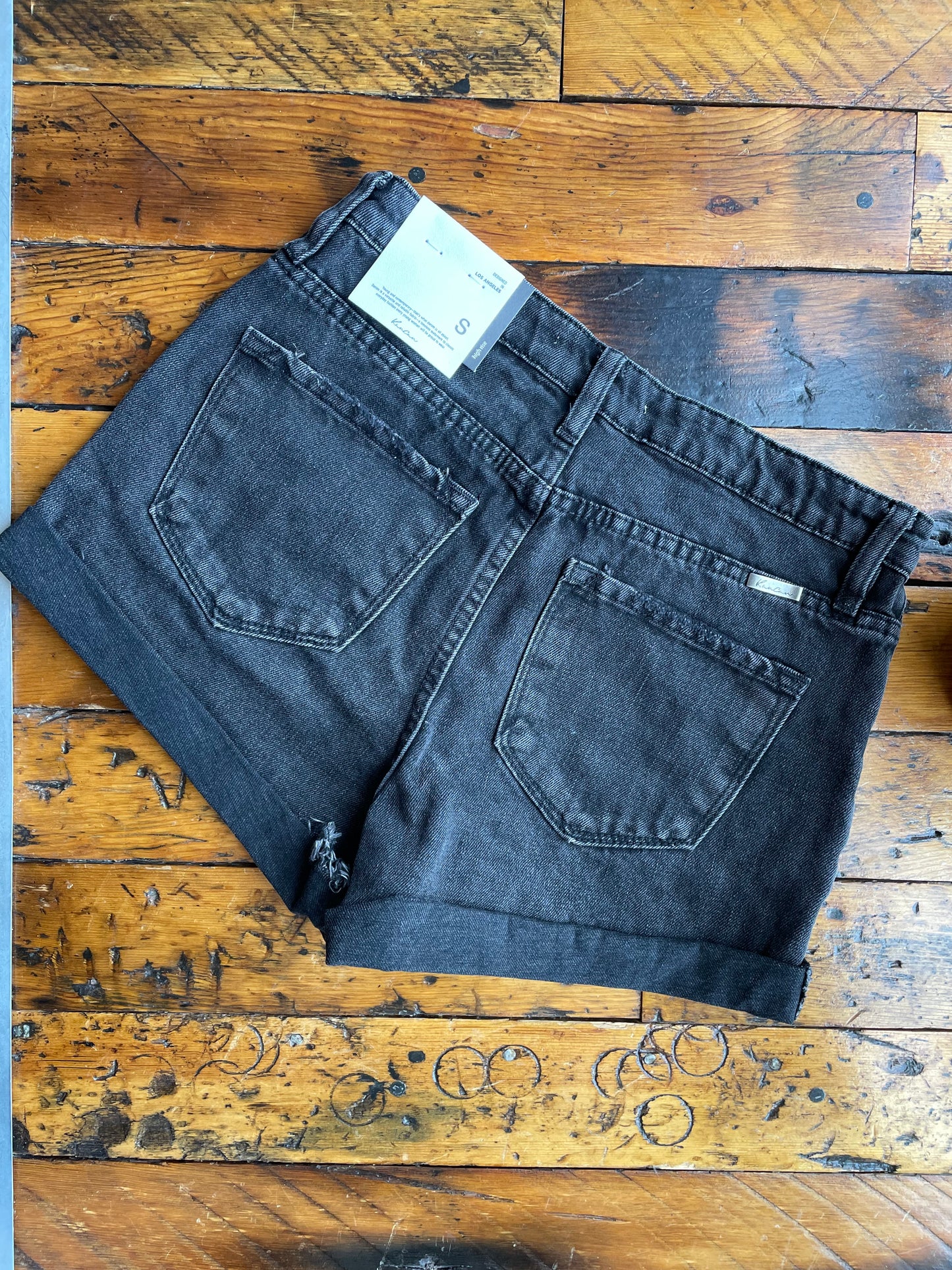 Distressed KanCan Shorts