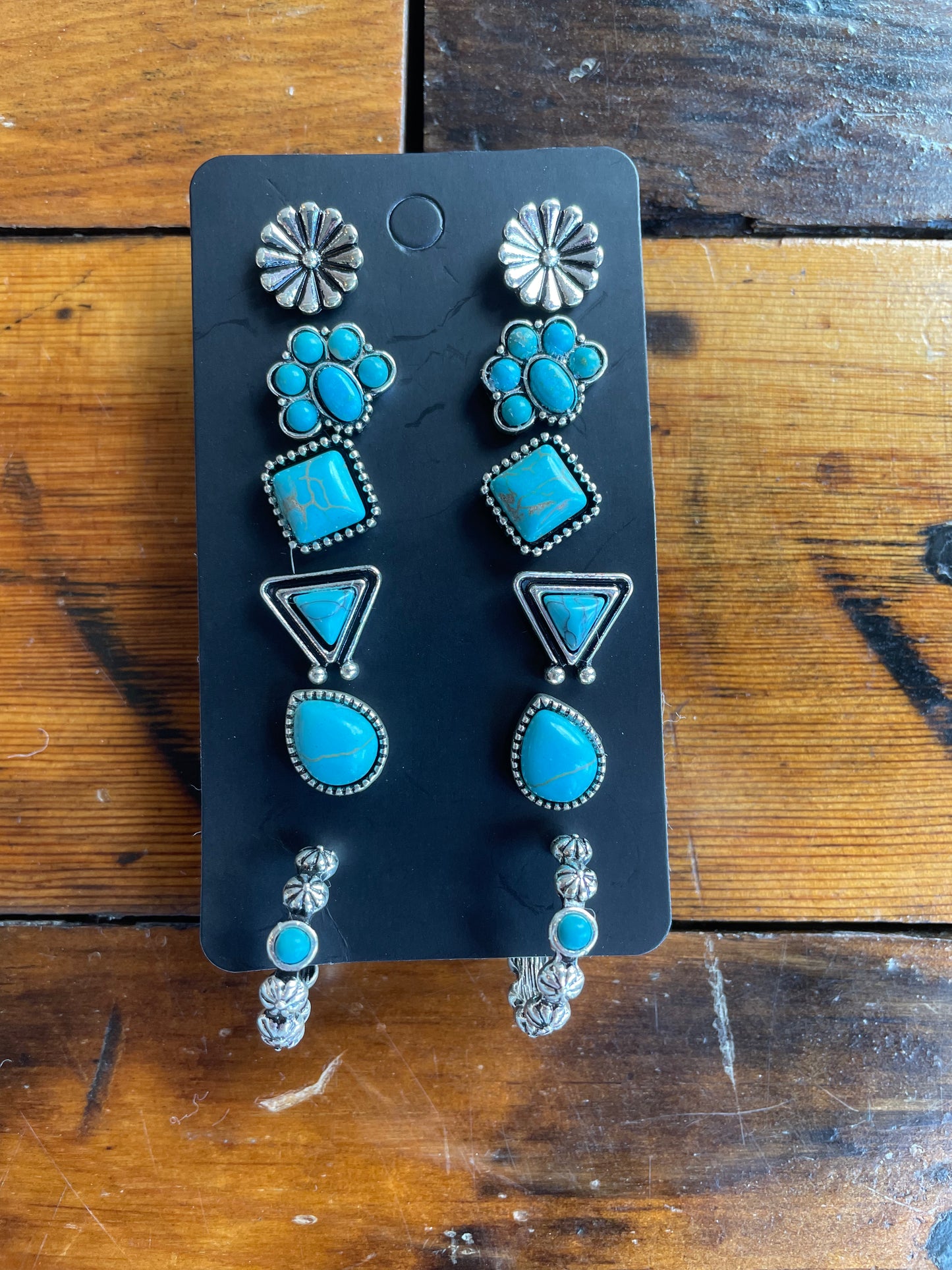 Western 6 Set Earrings
