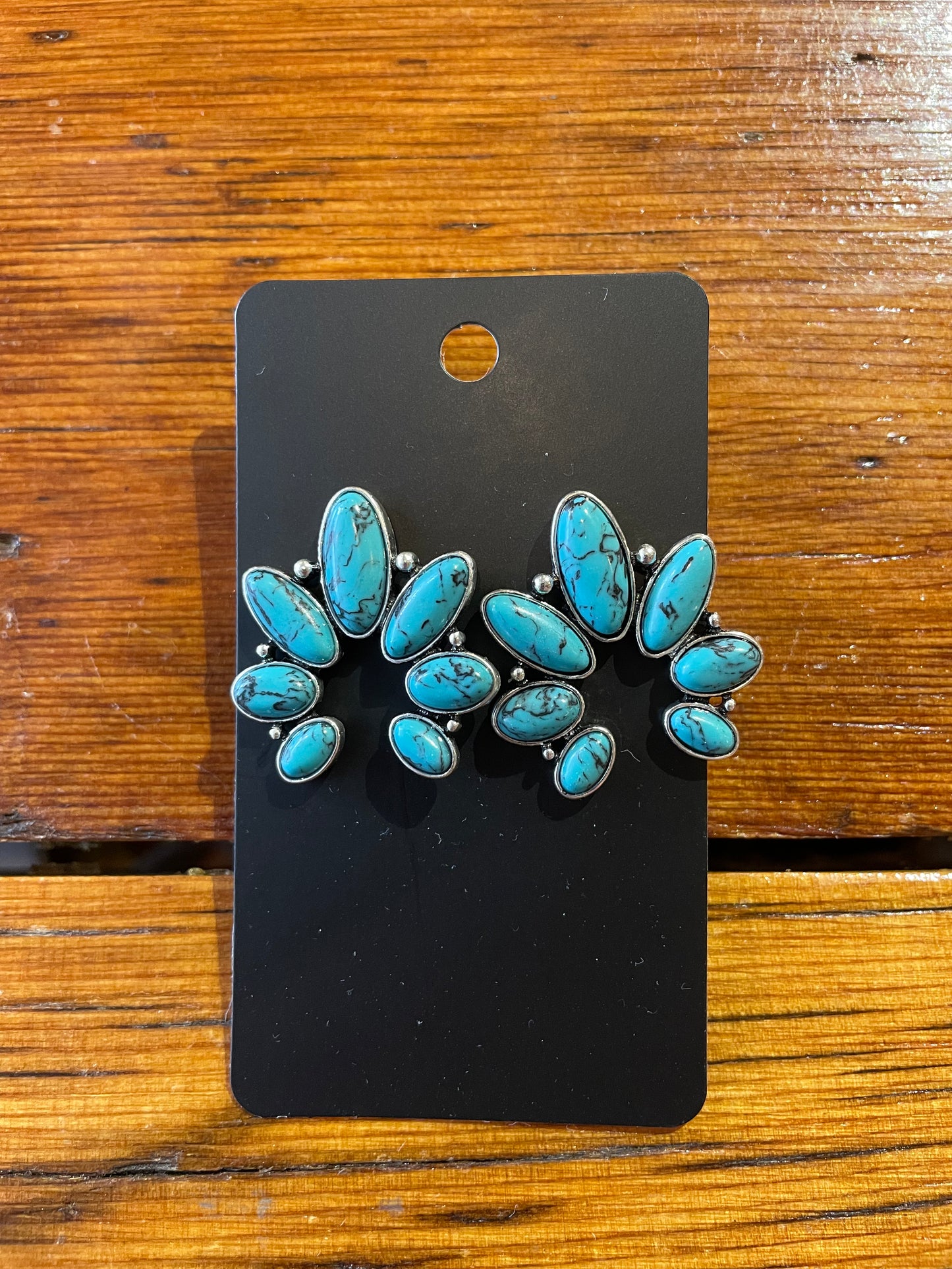 Squash Blossom Stud Earrings