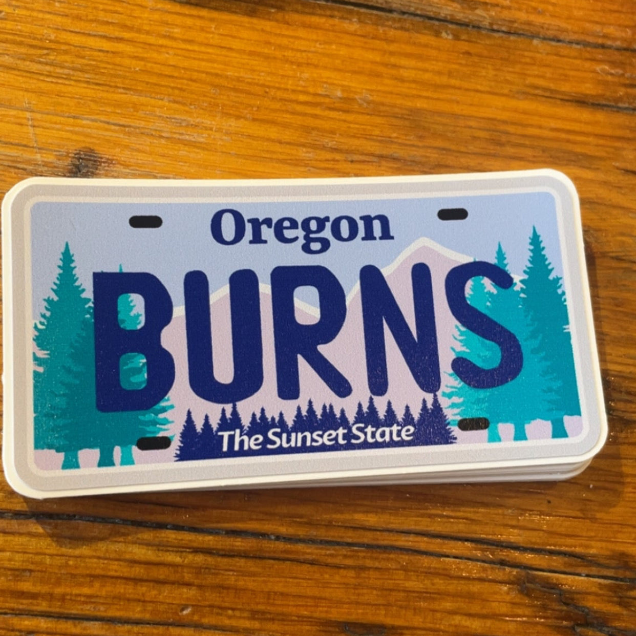 Burns Oregon Sticker
