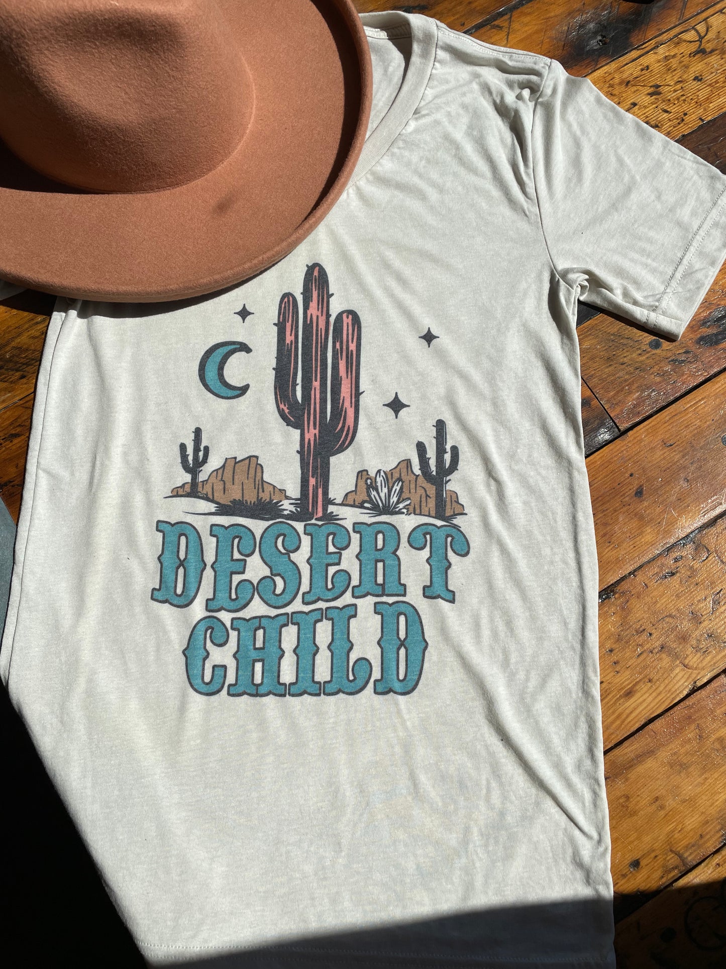 Desert Child V-Neck Graphic Tee