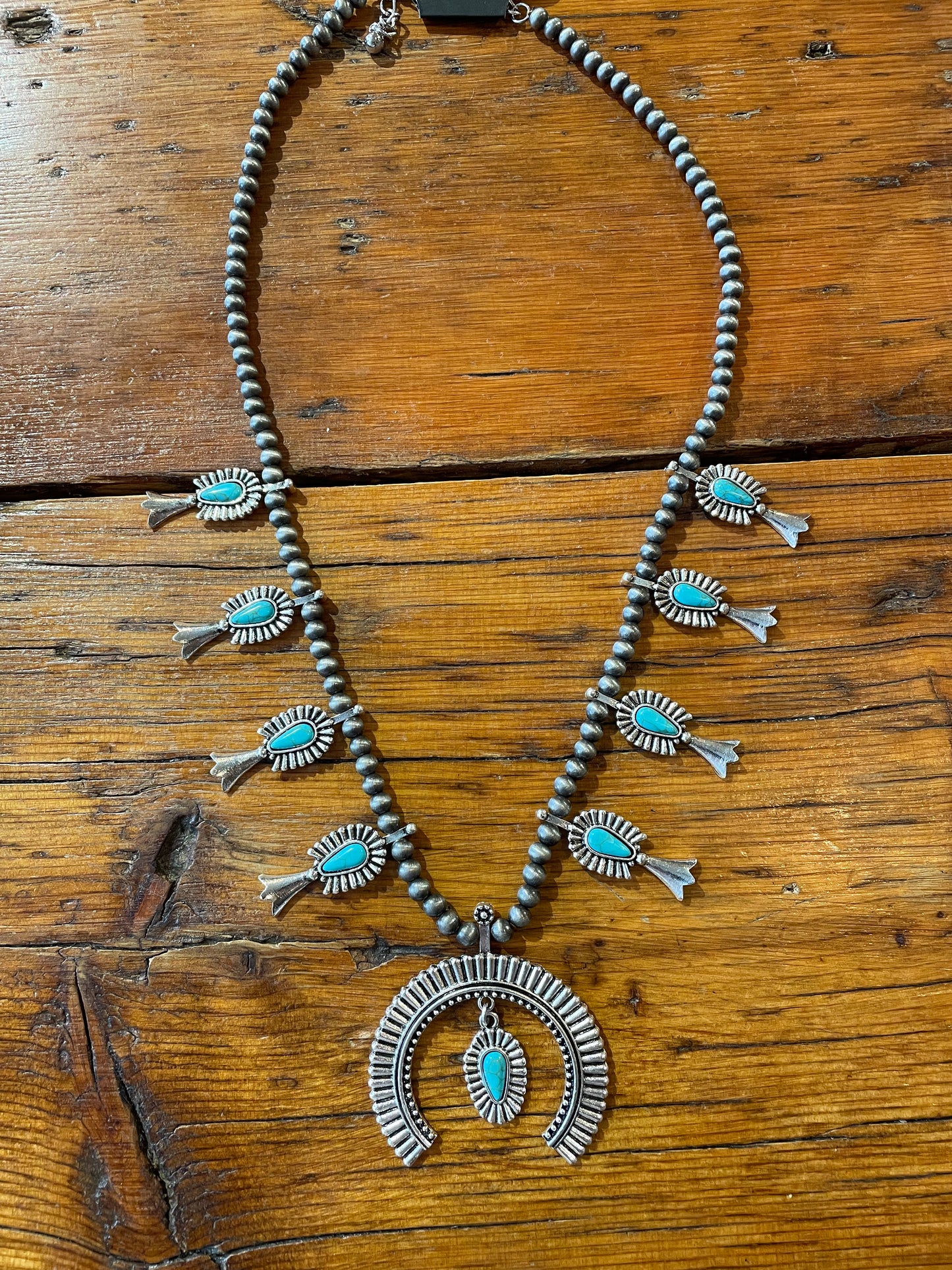 Turquoise Squash Necklace