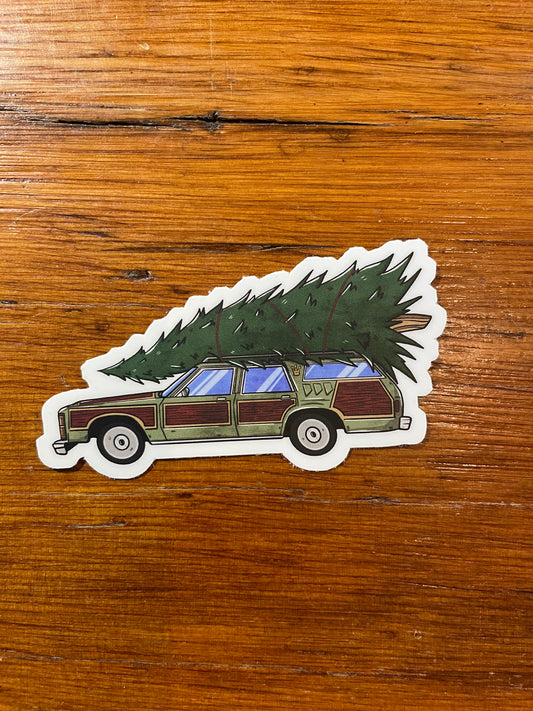 She's A Beaut Clark Sticker