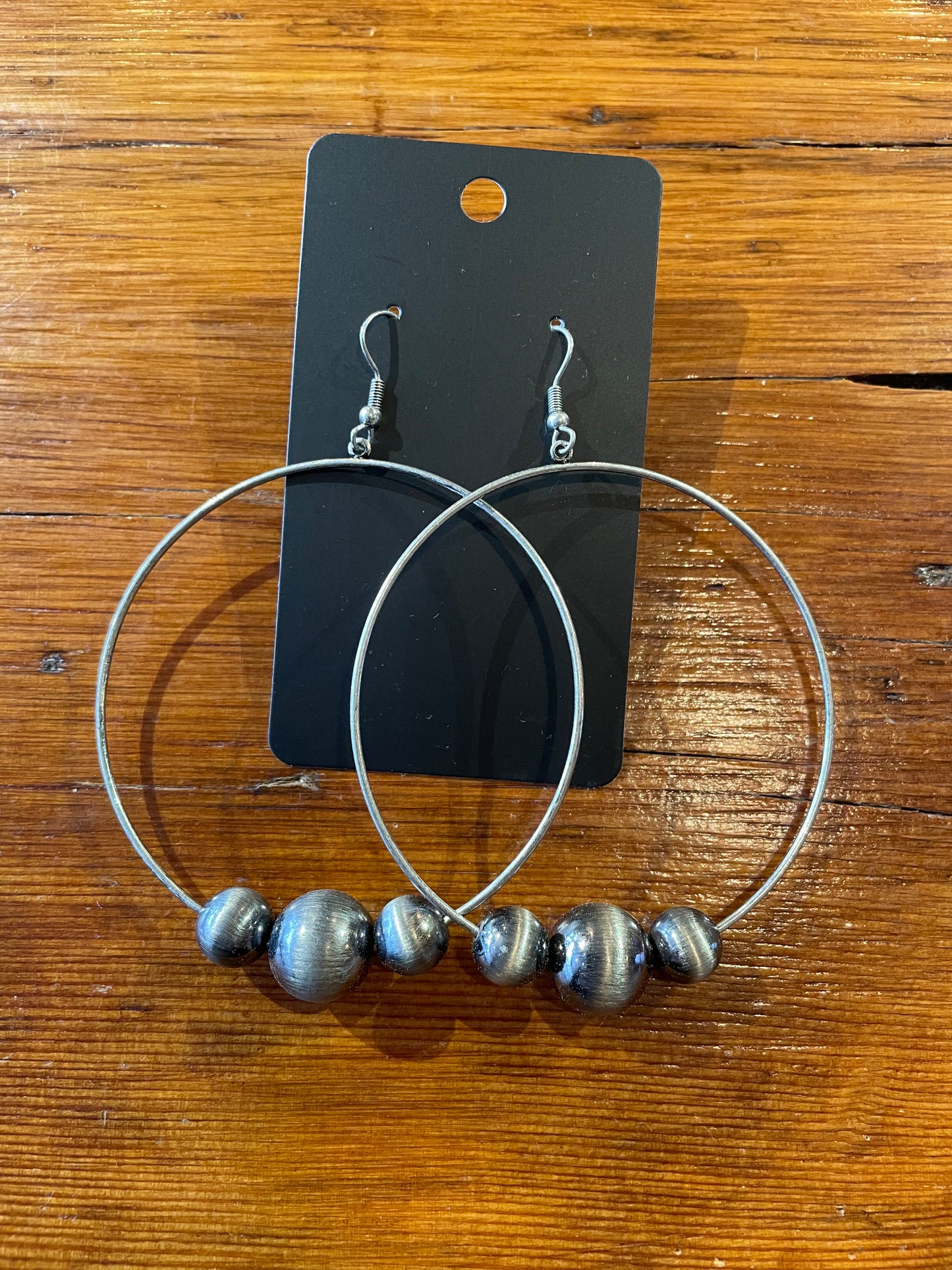 Pearl Hoop Earrings