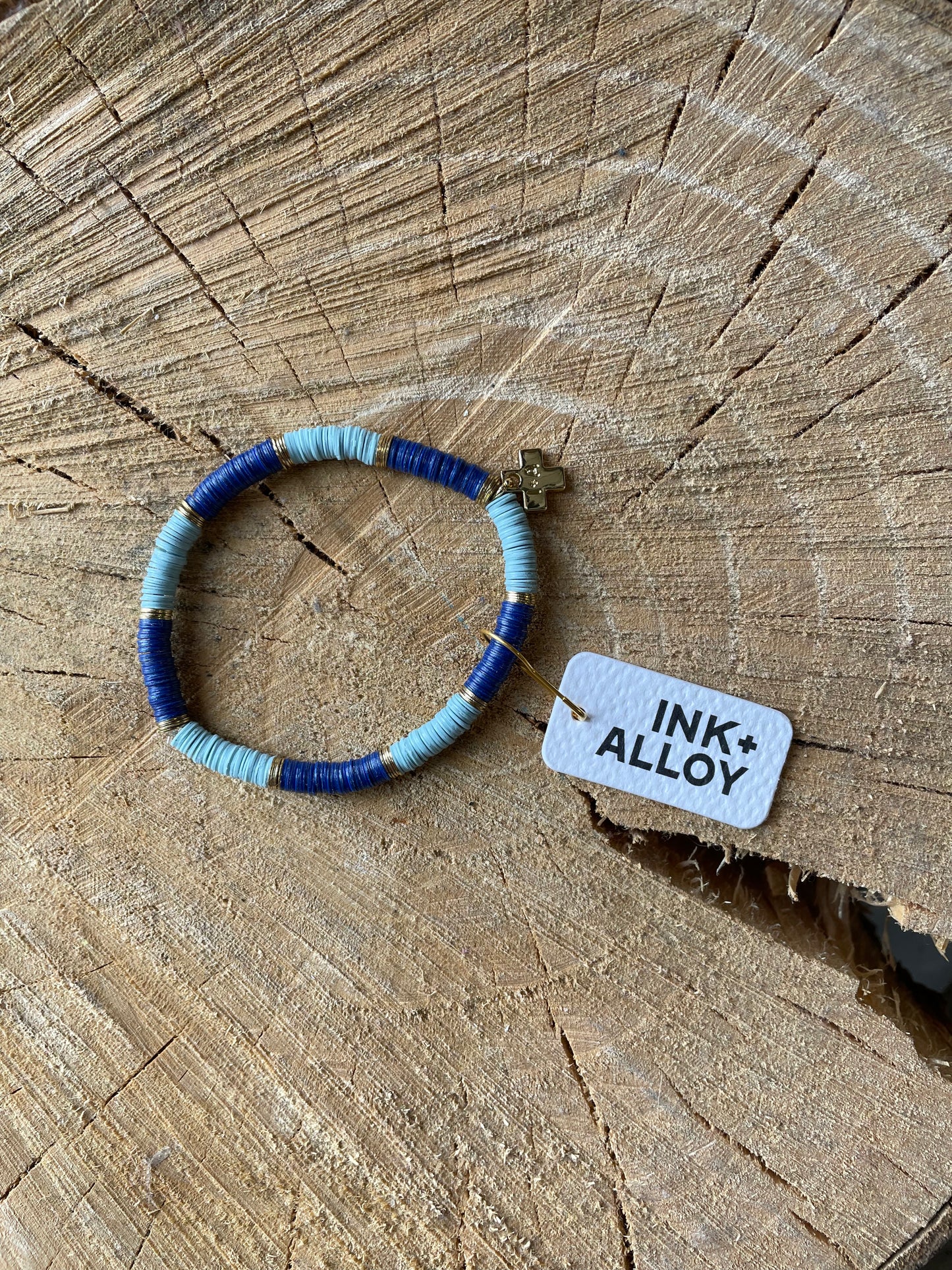 Color Block Blues Bracelet