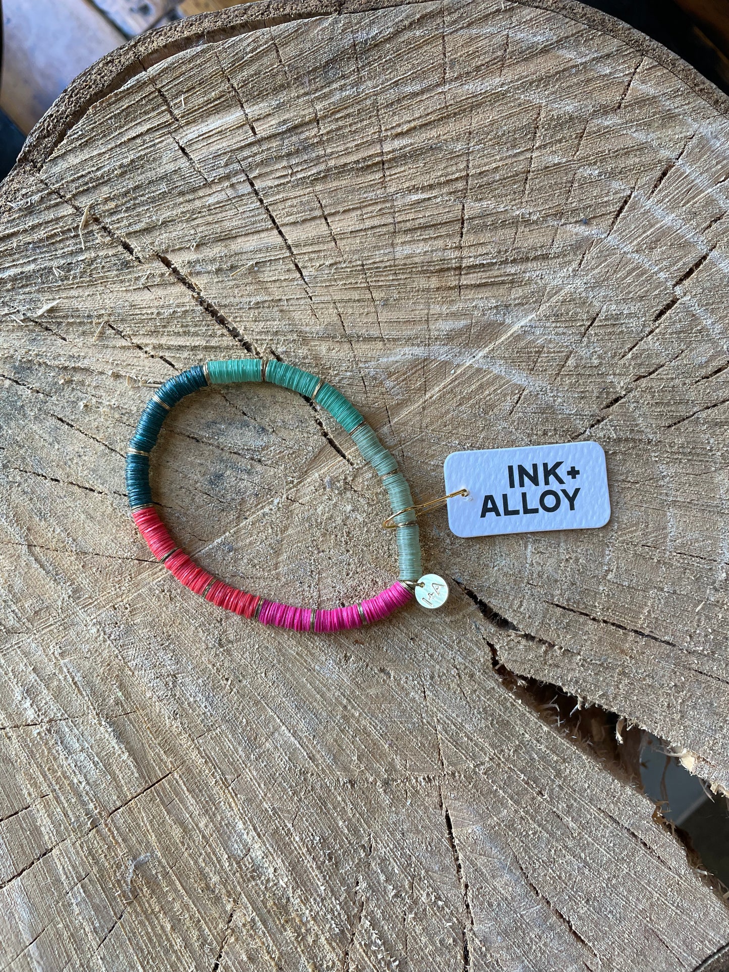 Color Block Stretch Bracelet