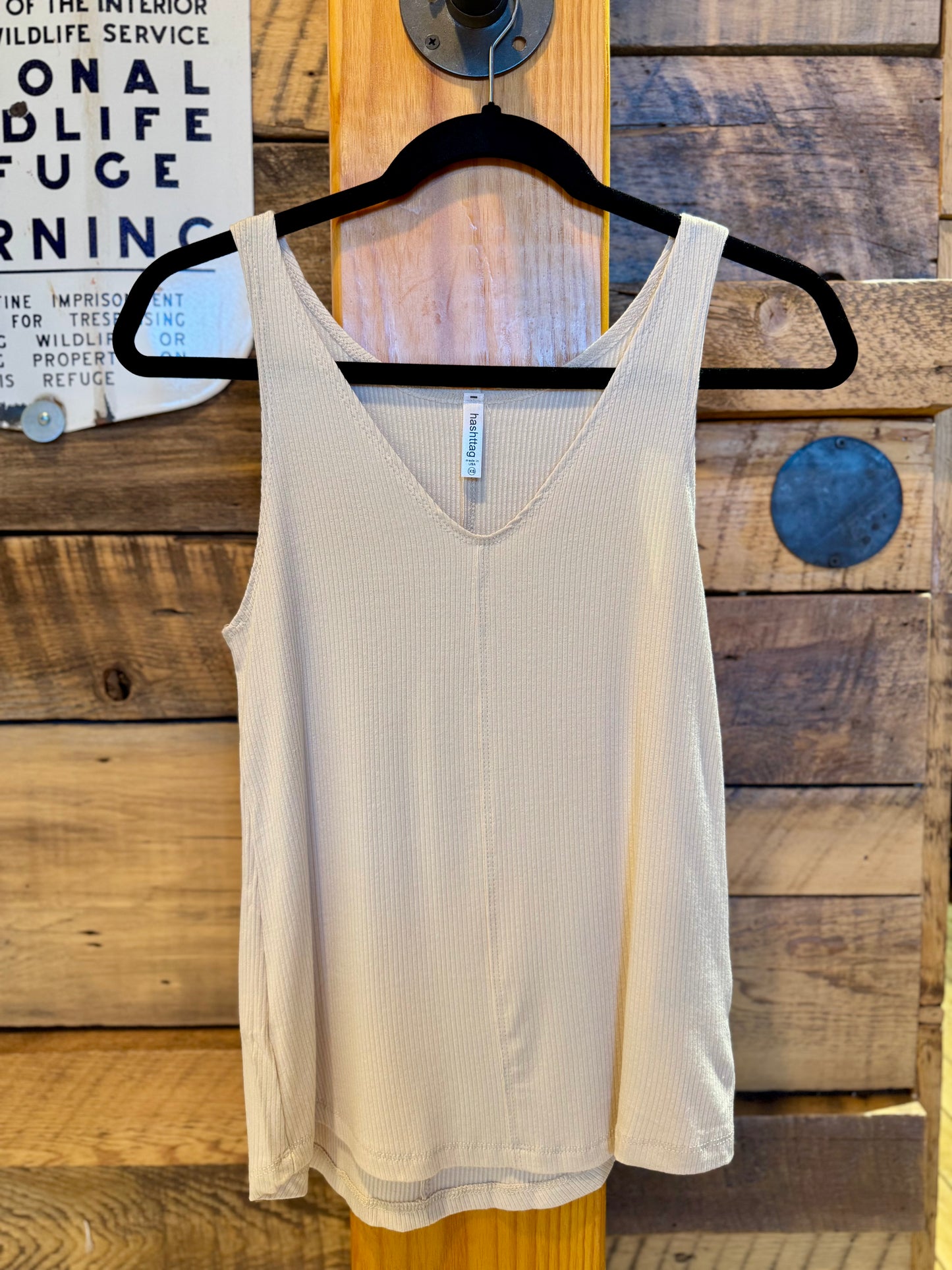 Basic Beige Tank