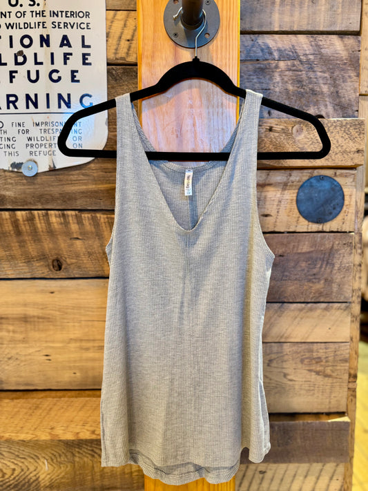 Heather Grey Knit Tank