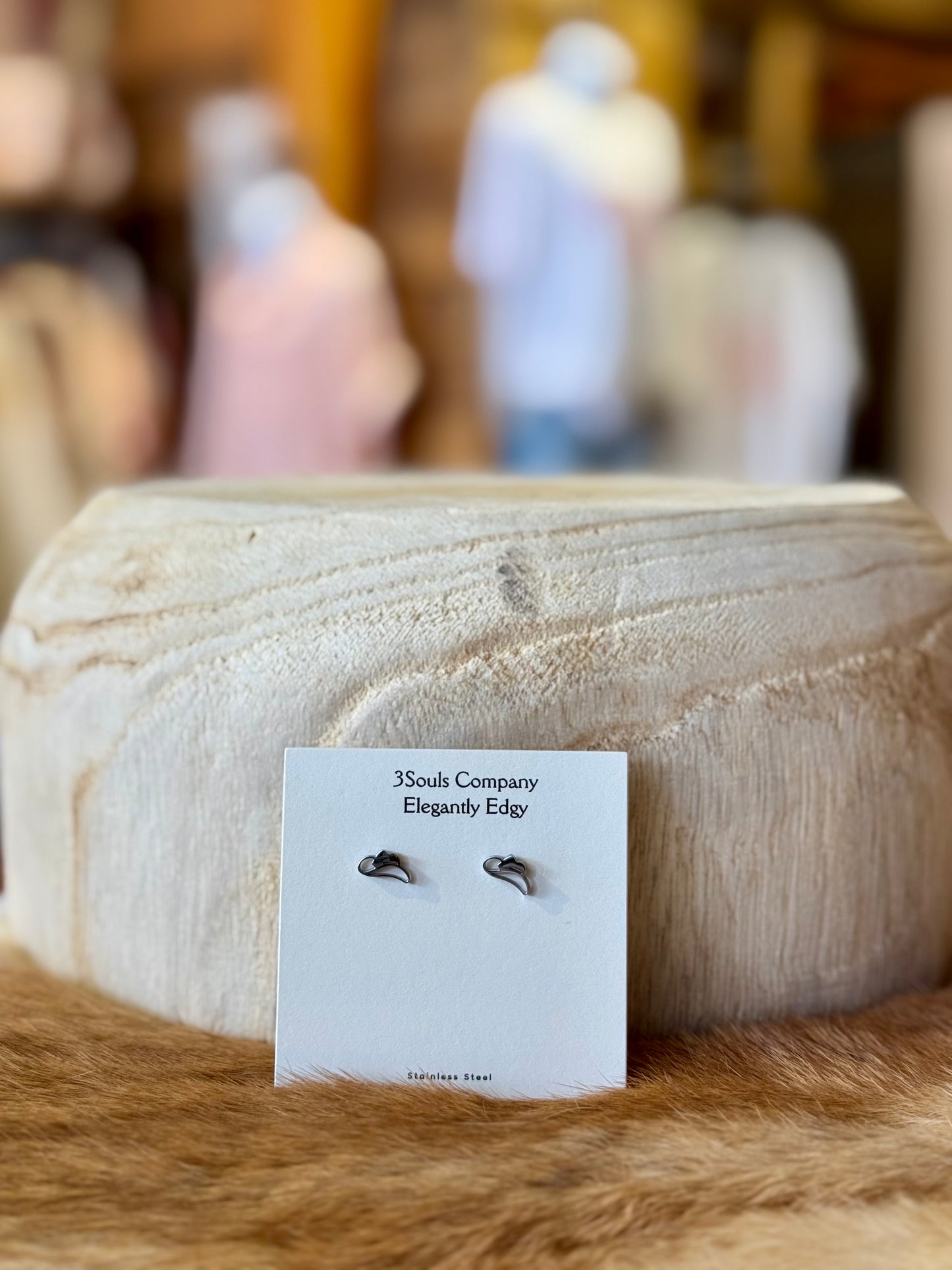 Cowboy Hat Stud Earrings