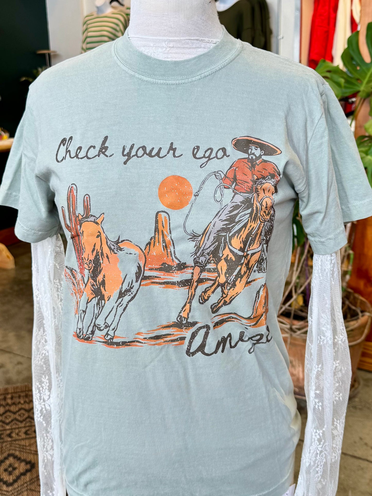 Check Your Ego Amigo Tee